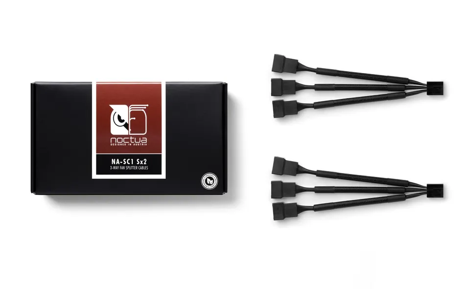 noctua-na-sc1-sx2-3-wege-pc-l-fterverteilerkabel-2er-pack-schwarz image 1
