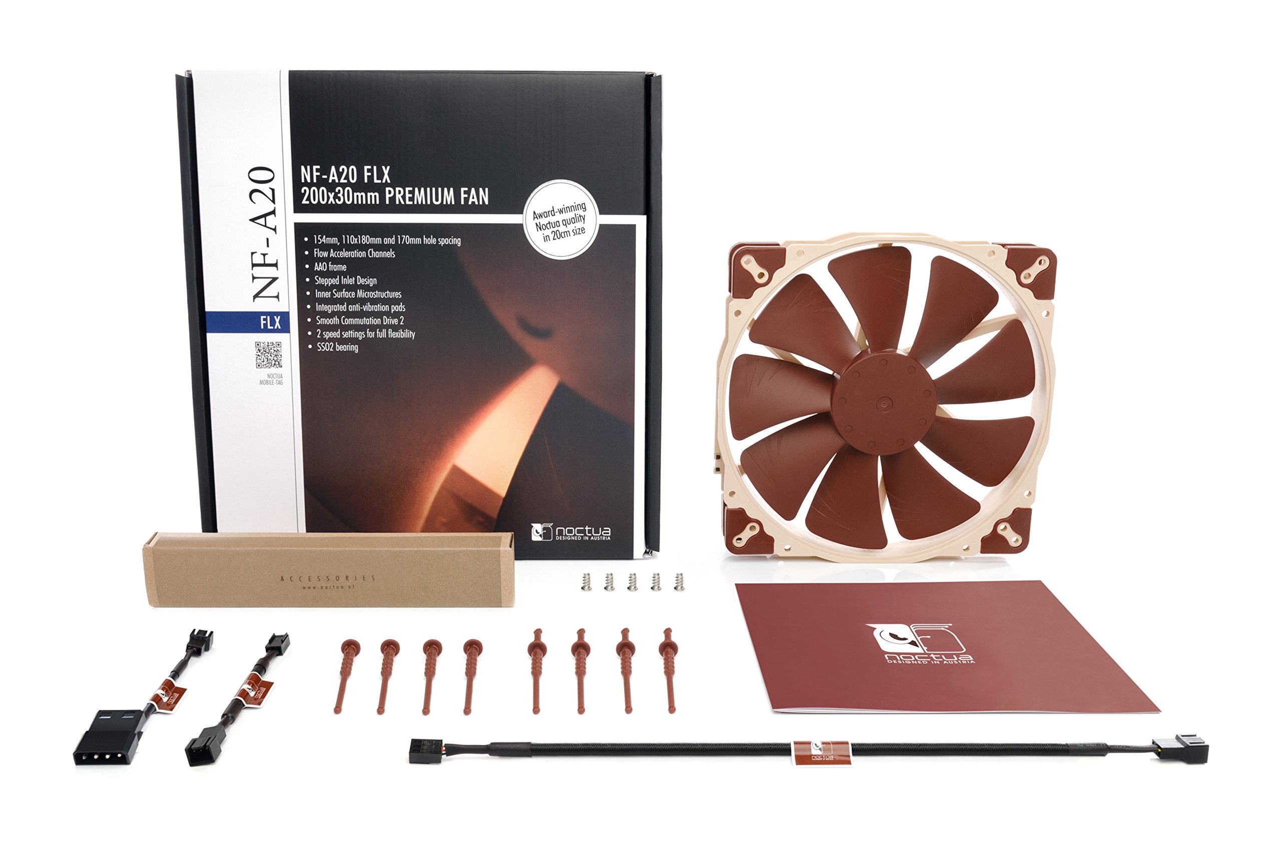 noctua-nf-a20-flx-leiser-200-mm-hochleistungsl-fter-800-550-rpm-3-pin image 5