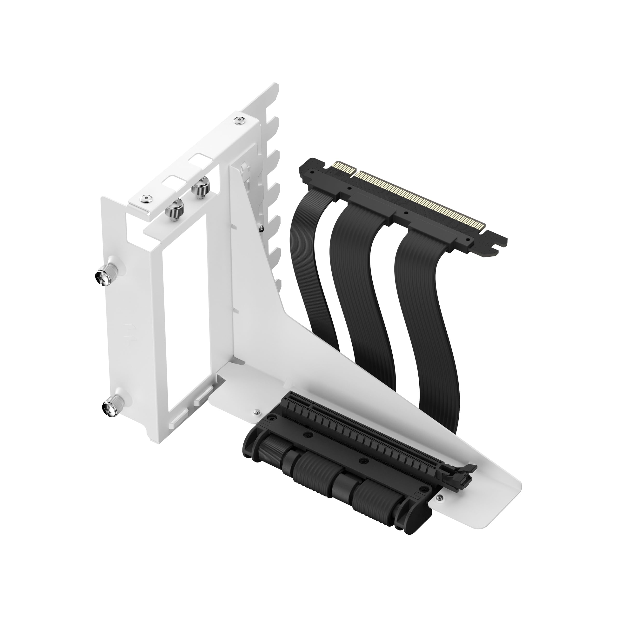 fractal-design-flex-2-pcie-4-0-white-vertikale-gpu-halterung-mit-riser-kabel-wei image 1