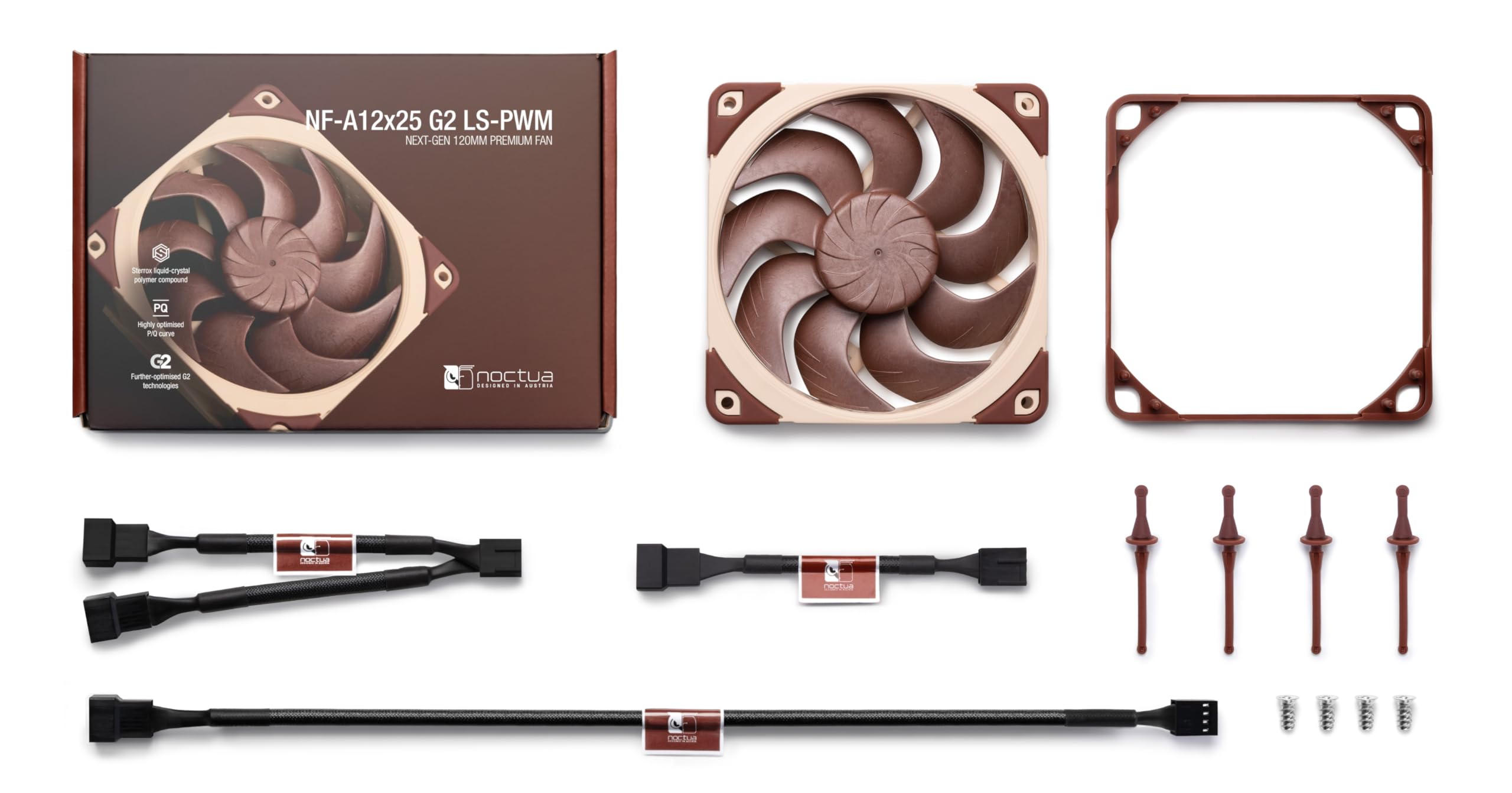 noctua-nf-a12x25-g2-ls-pwm-120mm-premium-l-fter-ultraleise-4-pin-pwm image 4