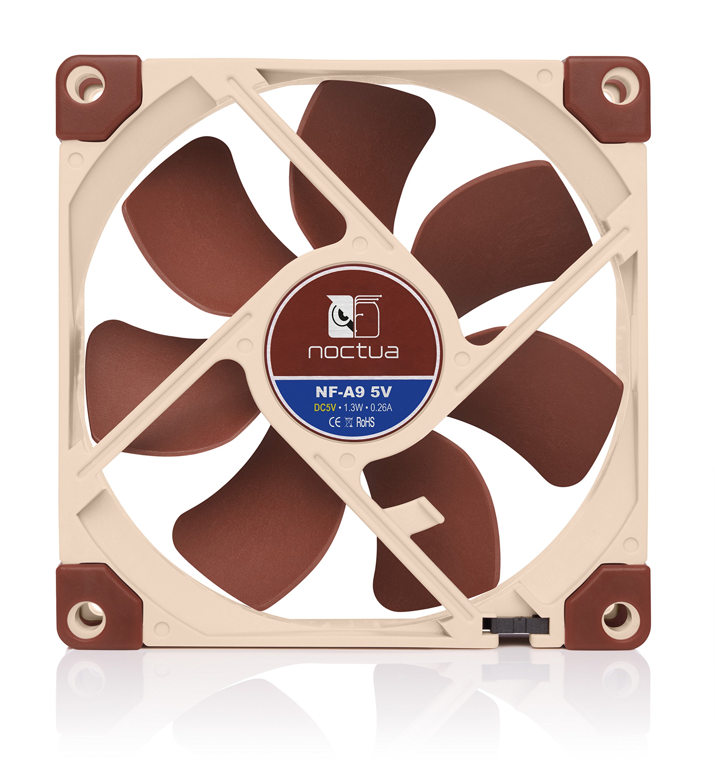 noctua-nf-a9-5v-leiser-92-mm-premiuml-fter-mit-3-pin-molex-und-usb-adapter image 6
