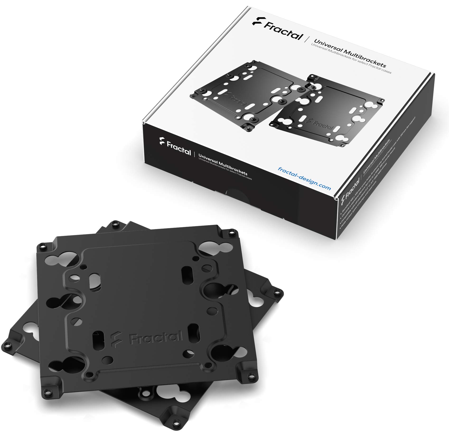 fractal-design-universal-multihalterung-typ-a-schwarz-doppelpack image 4