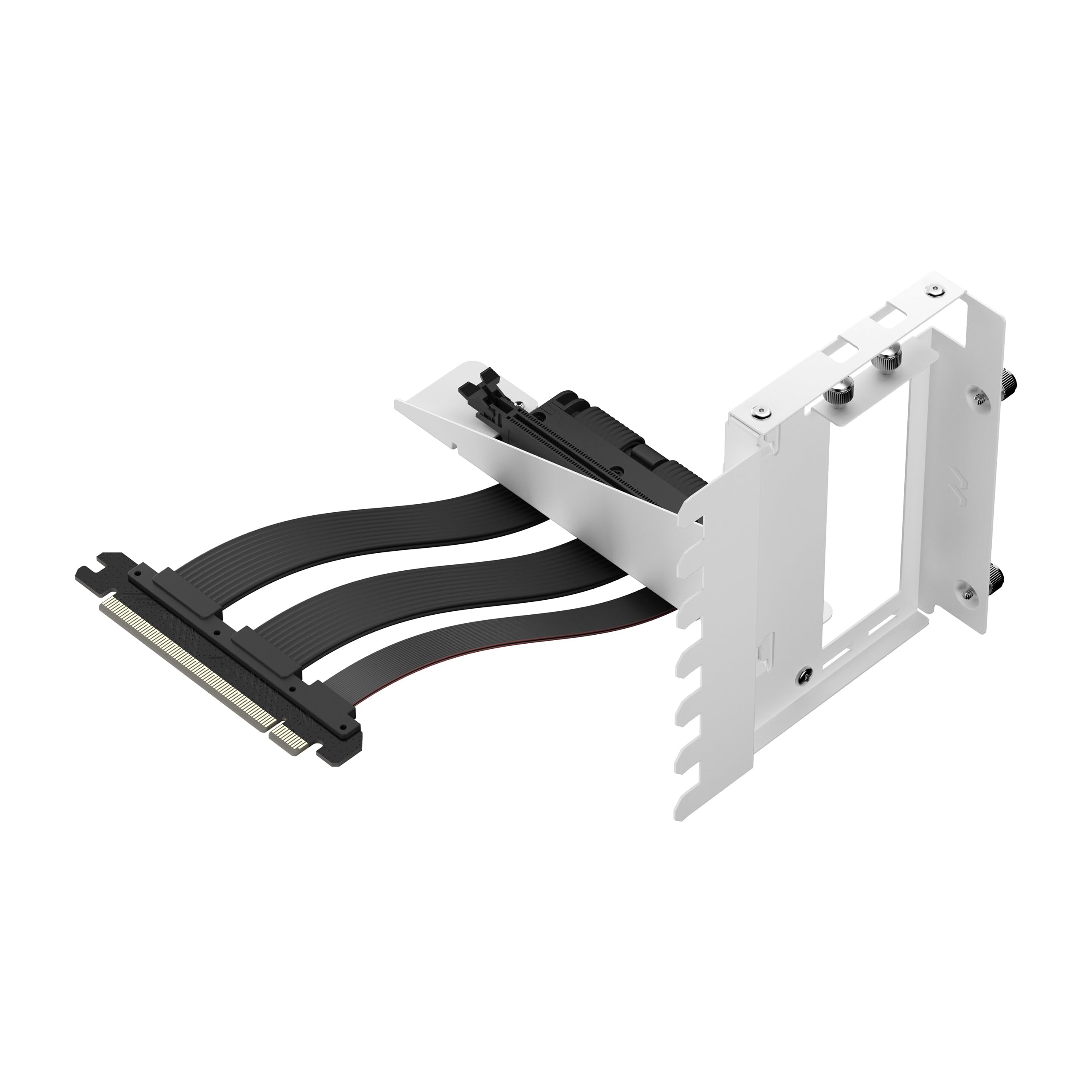 fractal-design-flex-2-pcie-4-0-white-vertikale-gpu-halterung-mit-riser-kabel-wei image 4