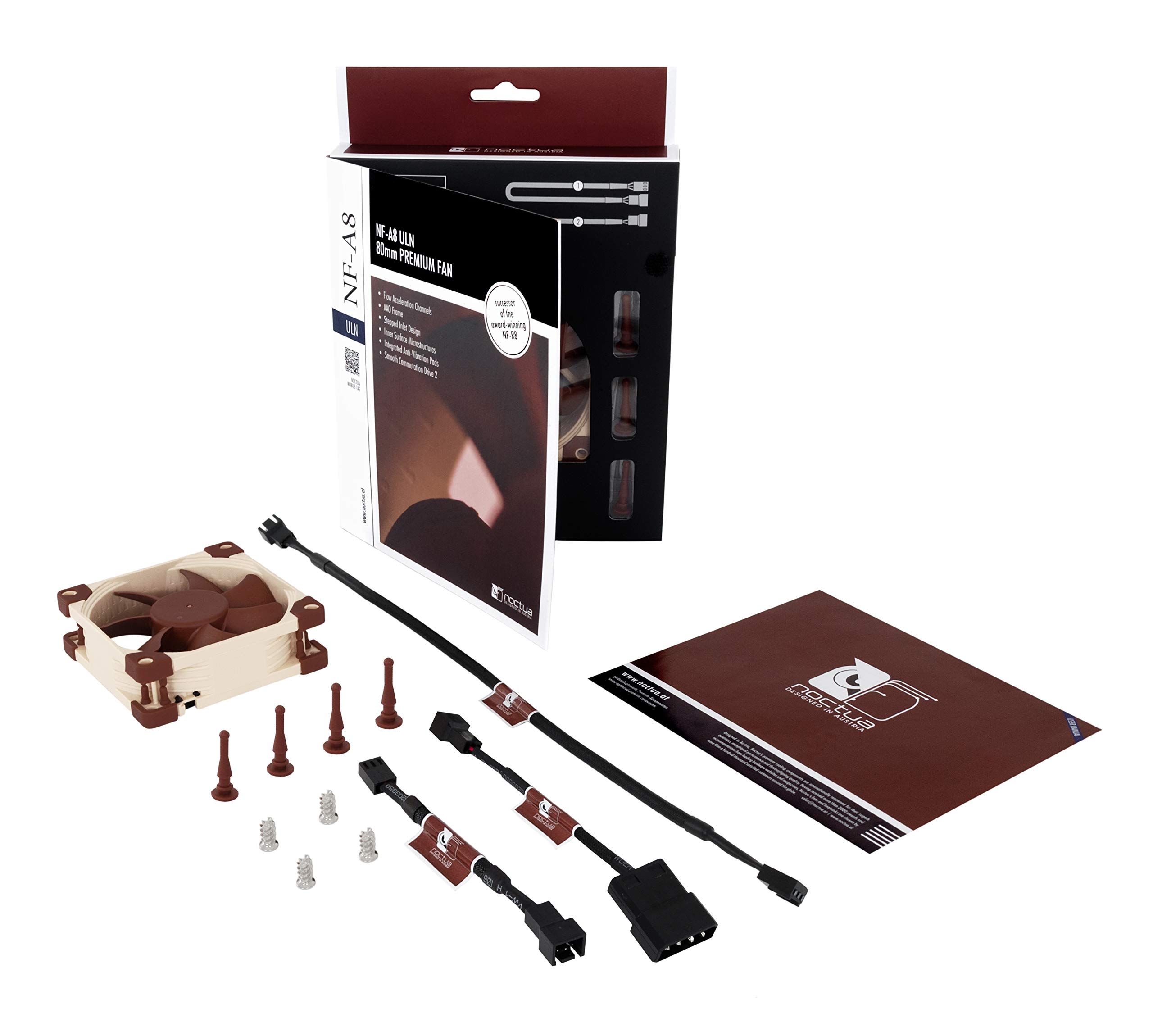noctua-nf-a8-uln-80mm-l-fter-fl-sterleiser-premium-l-fter-mit-1400-1100-rpm-max- image 5