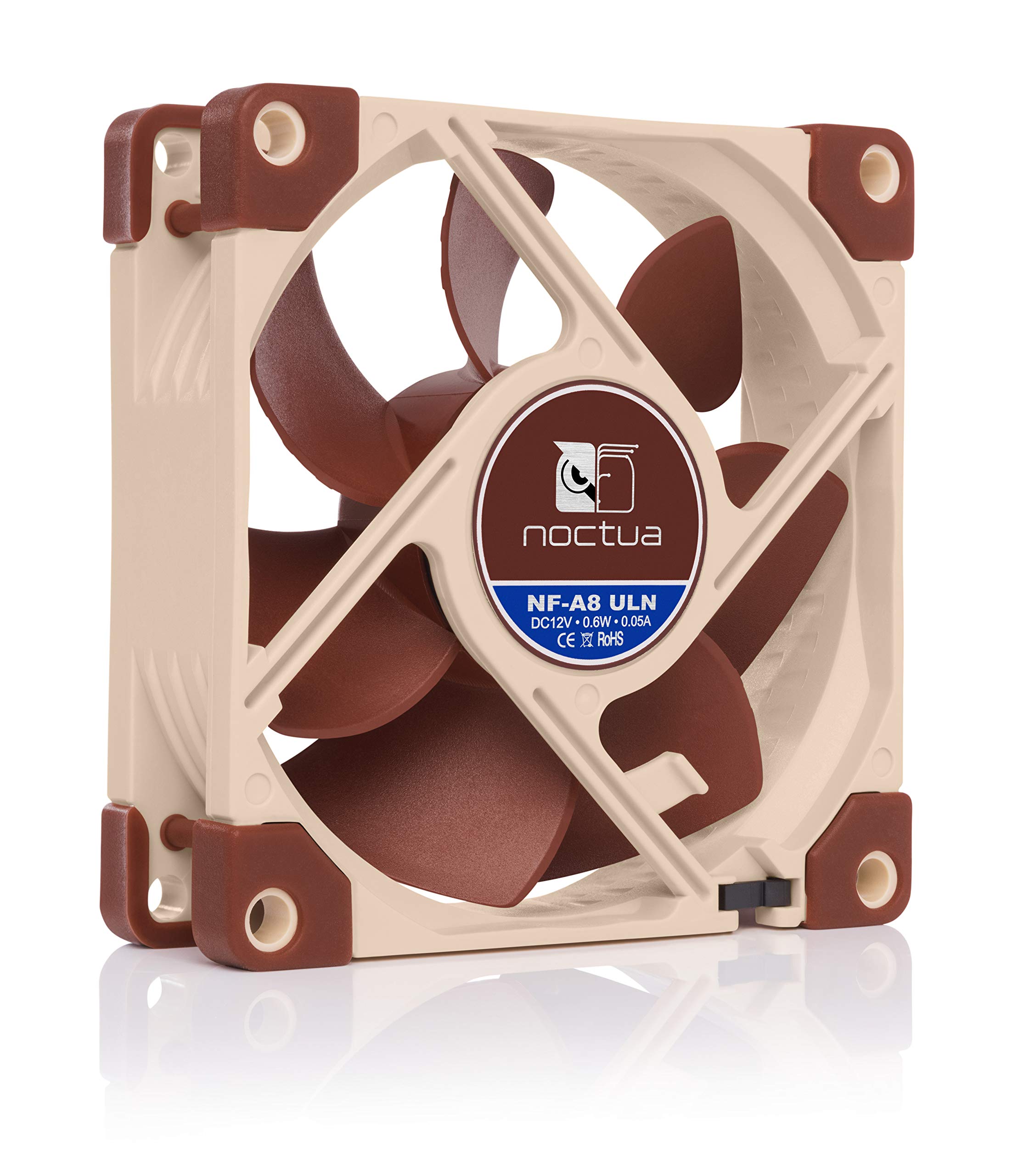 noctua-nf-a8-uln-80mm-l-fter-fl-sterleiser-premium-l-fter-mit-1400-1100-rpm-max- image 2