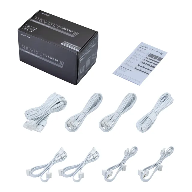 phanteks-revolt-cable-kit-pcie-gen5-starter-set-wei-gesleevte-netzteilkabel-f-r- image 1