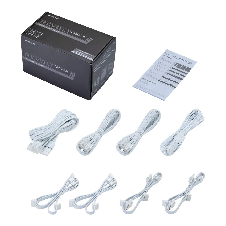 phanteks-revolt-cable-kit-pcie-gen5-starter-set-wei-gesleevte-netzteilkabel-f-r- image 1
