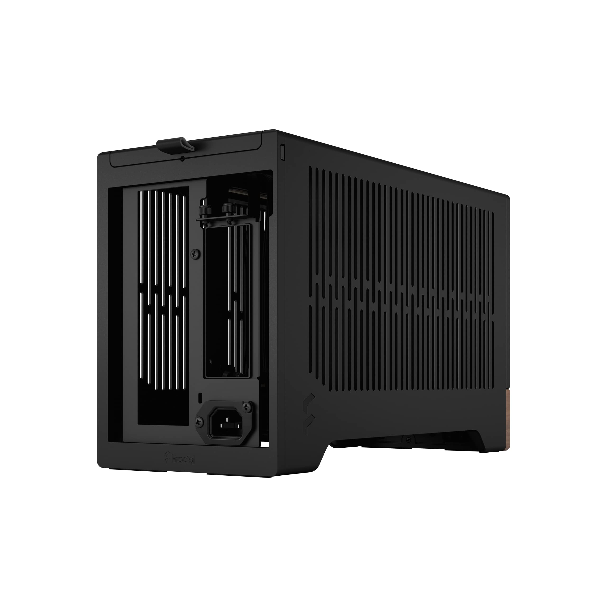 fractal-design-terra-graphite-mitx-sff-pc-geh-use-mit-walnussholz-front image 6