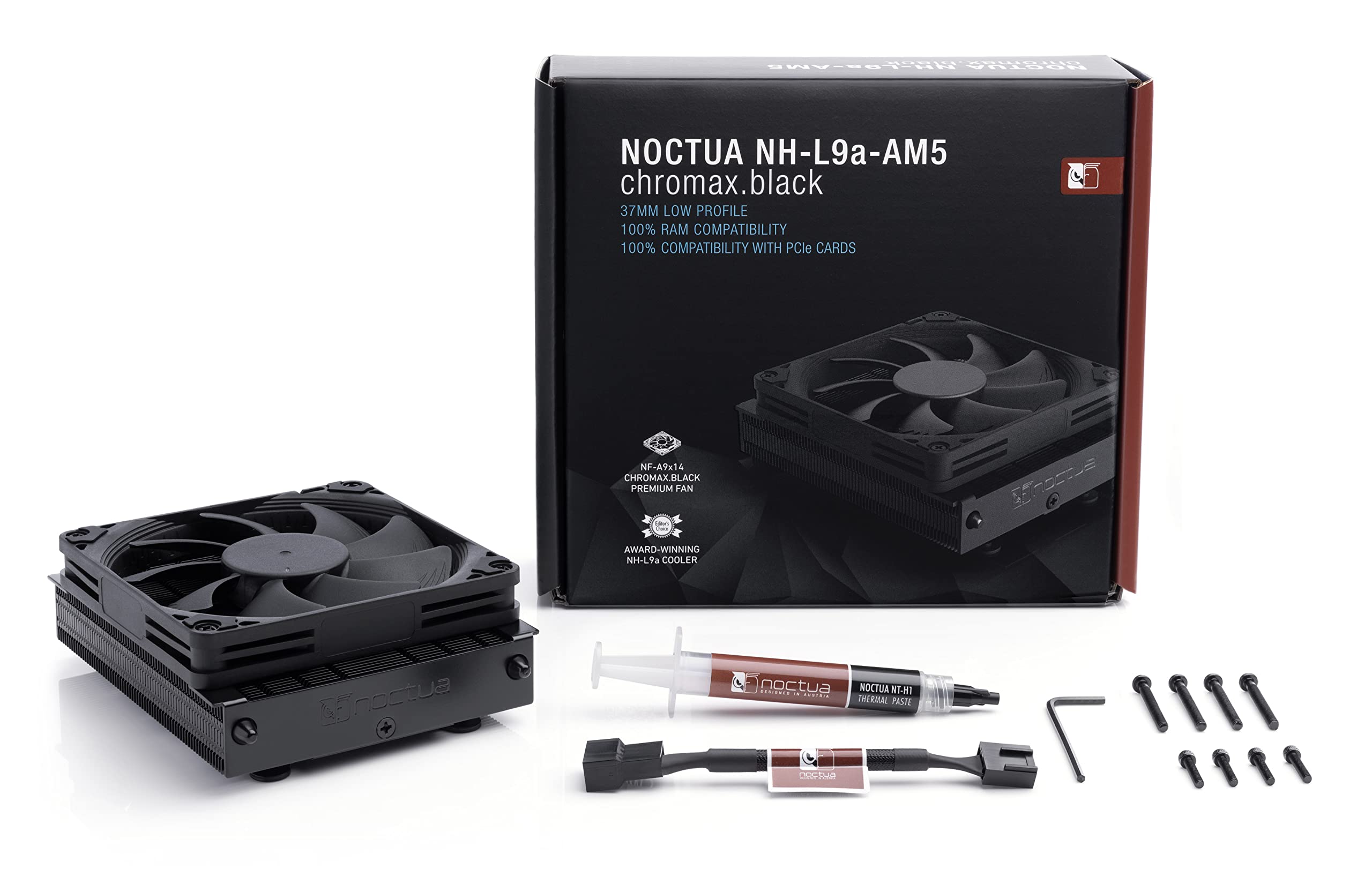 noctua-nh-l9a-am5-chromax-black-low-profile-cpu-hochleistungsk-hler image 4