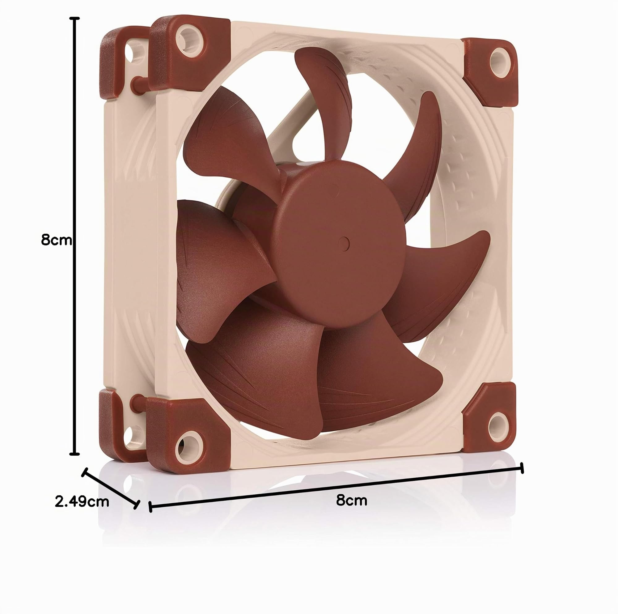 noctua-nf-a8-uln-80mm-l-fter-fl-sterleiser-premium-l-fter-mit-1400-1100-rpm-max- image 8