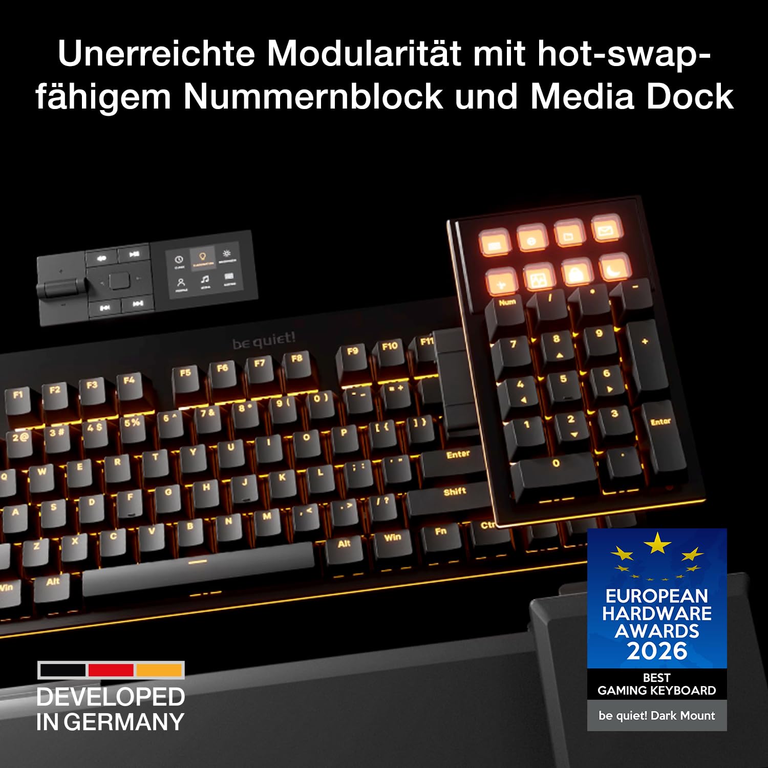 be-quiet-dark-mount-silent-linear-de-iso-gaming-tastatur-mit-8-display-tasten-sc image 2