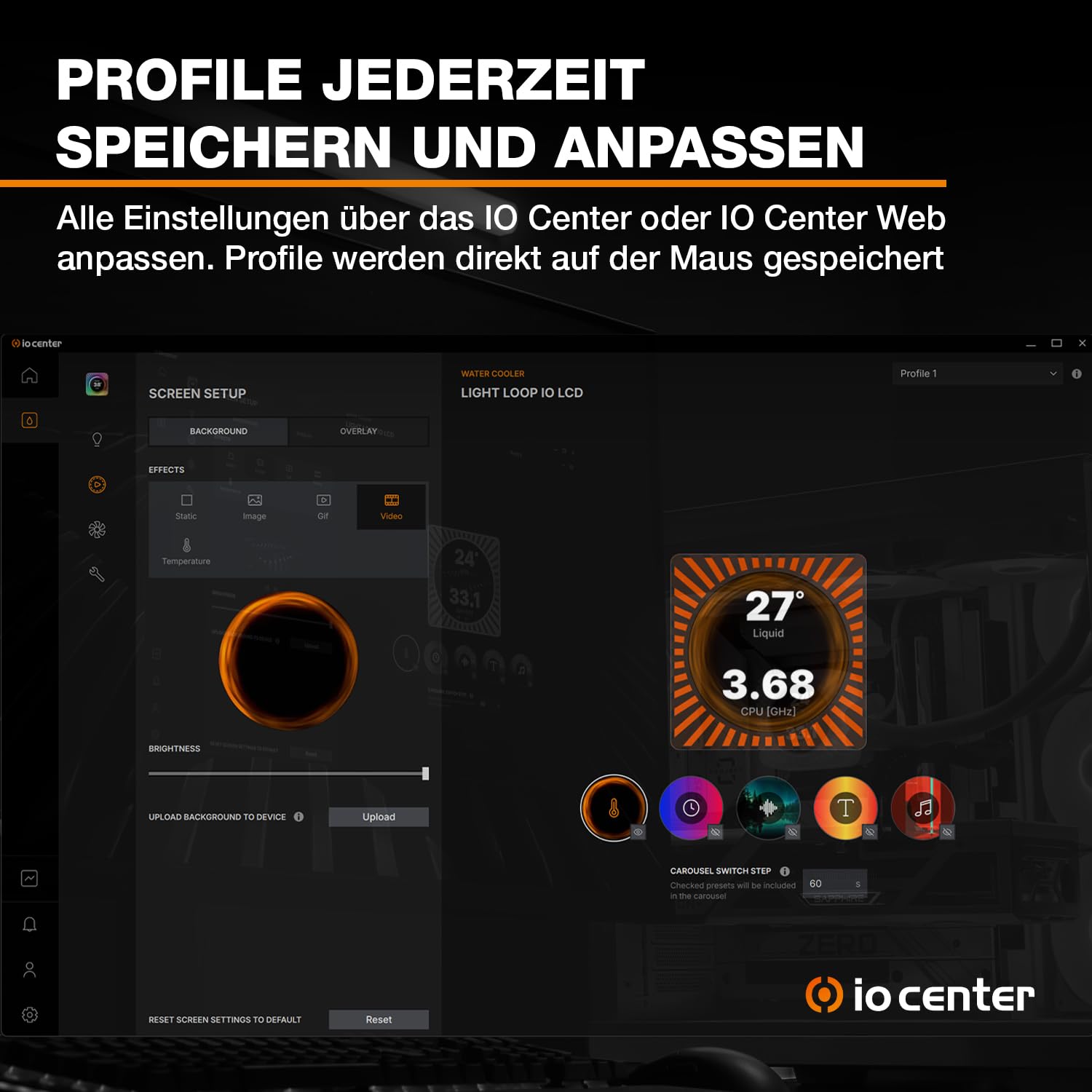 be-quiet-light-loop-io-lcd-360mm-black-cpu-wasserk-hler-mit-2-1-zoll-ips-display image 8