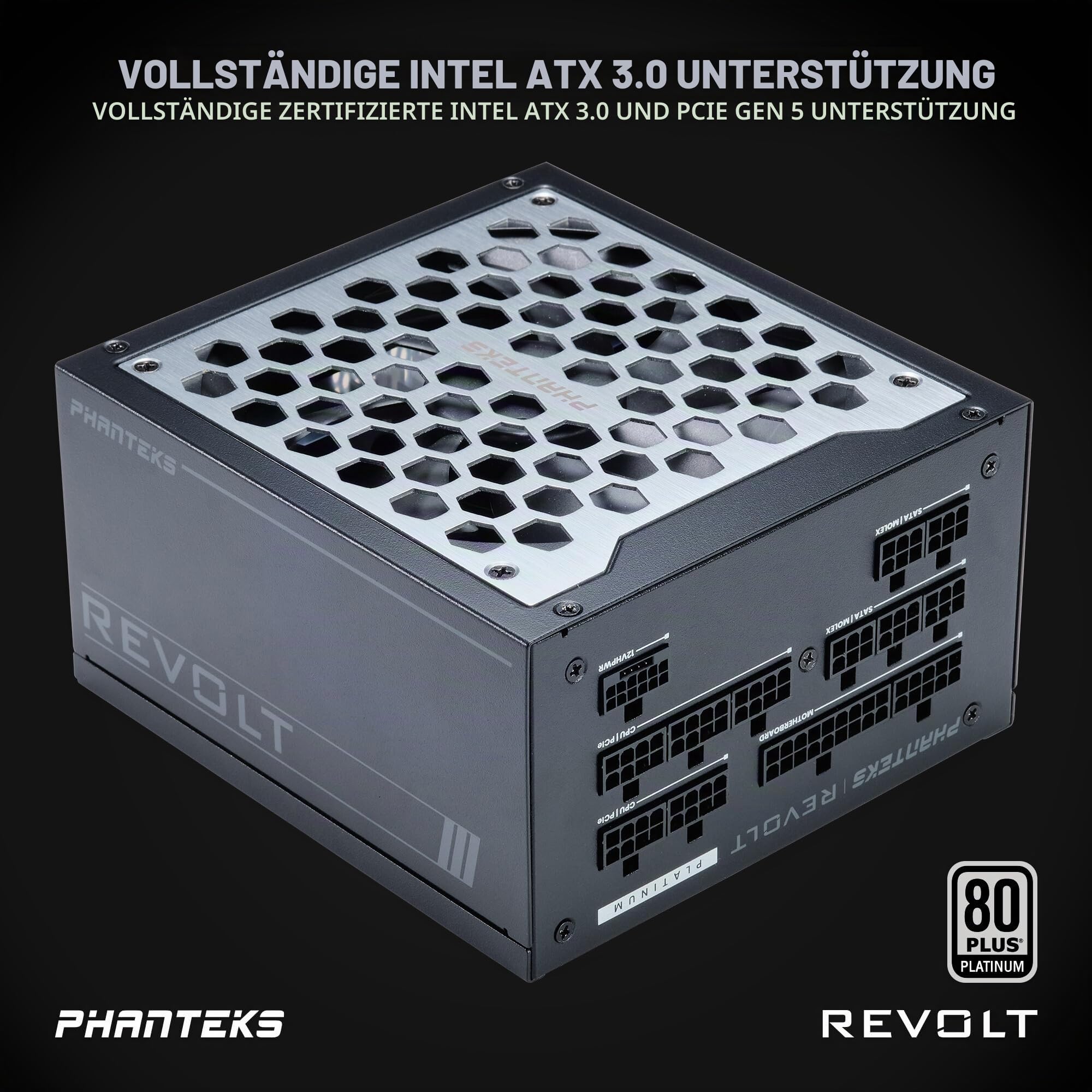 phanteks-revolt-1600w-titanium-atx-3-0-pcie-5-0-vollmodulares-netzteil-schwarz image 3