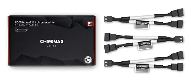 noctua-na-syc1-chromax-white-2-wege-pc-l-fter-splitter-3er-pack image 1