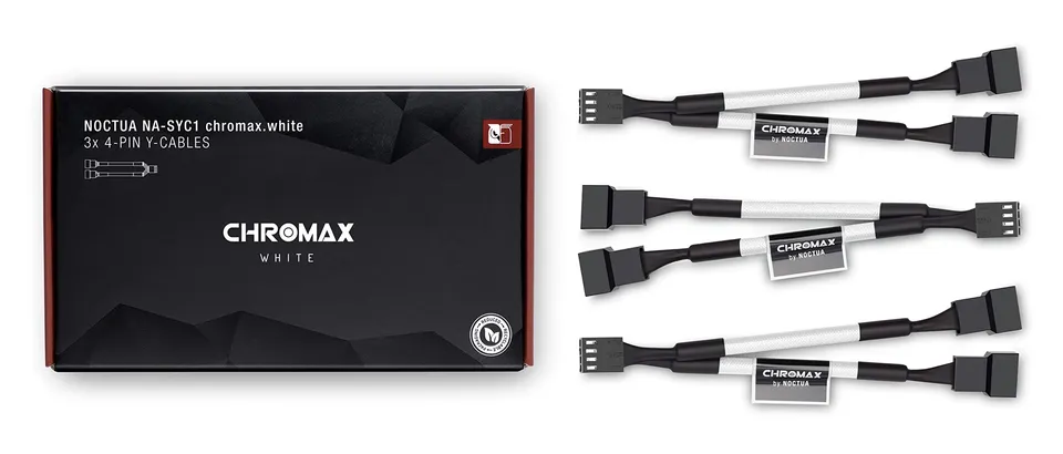noctua-na-syc1-chromax-white-2-wege-pc-l-fter-splitter-3er-pack image 1