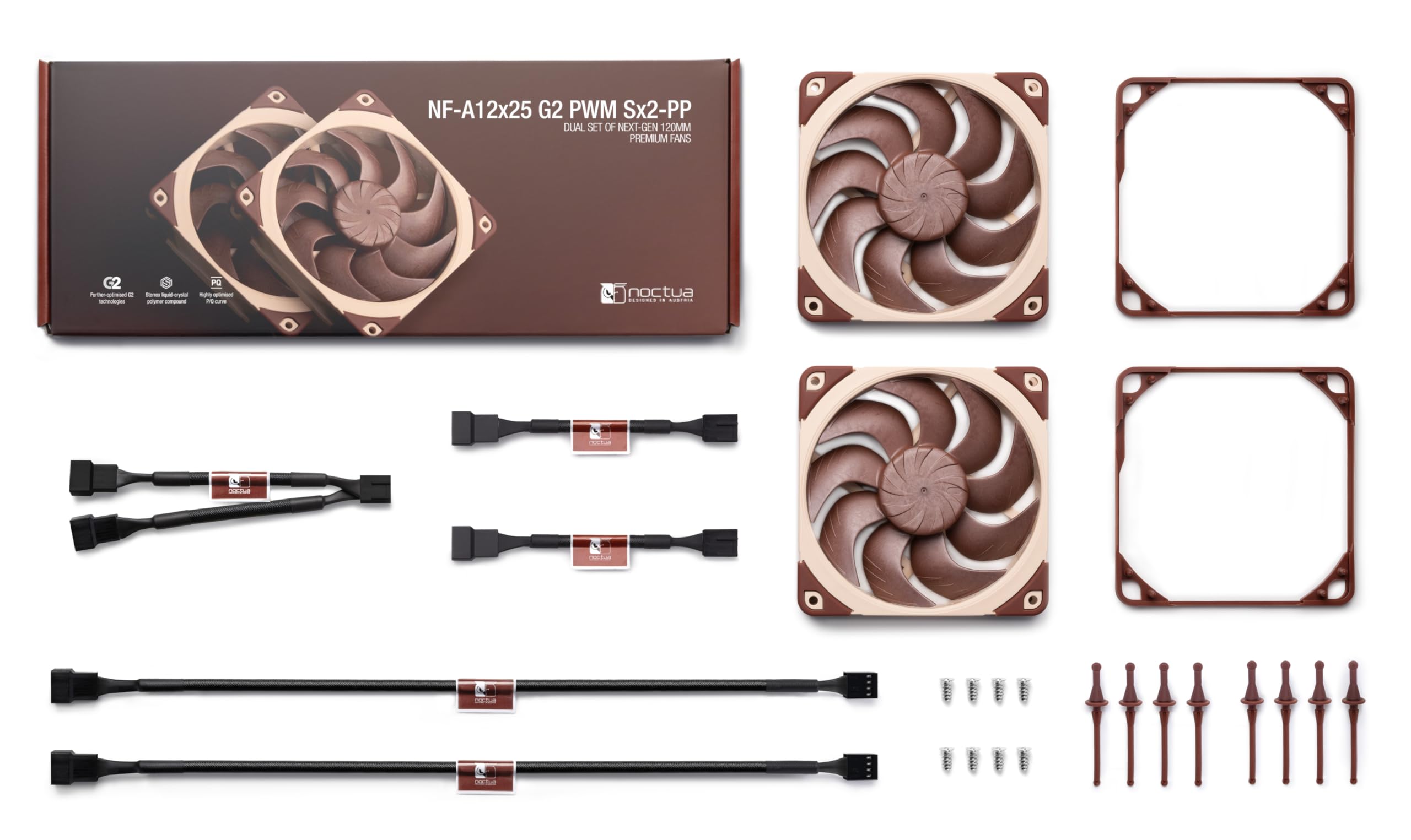 noctua-nf-a12x25-g2-pwm-sx2-pp-2x-120mm-premium-l-fter-push-pull-set image 3