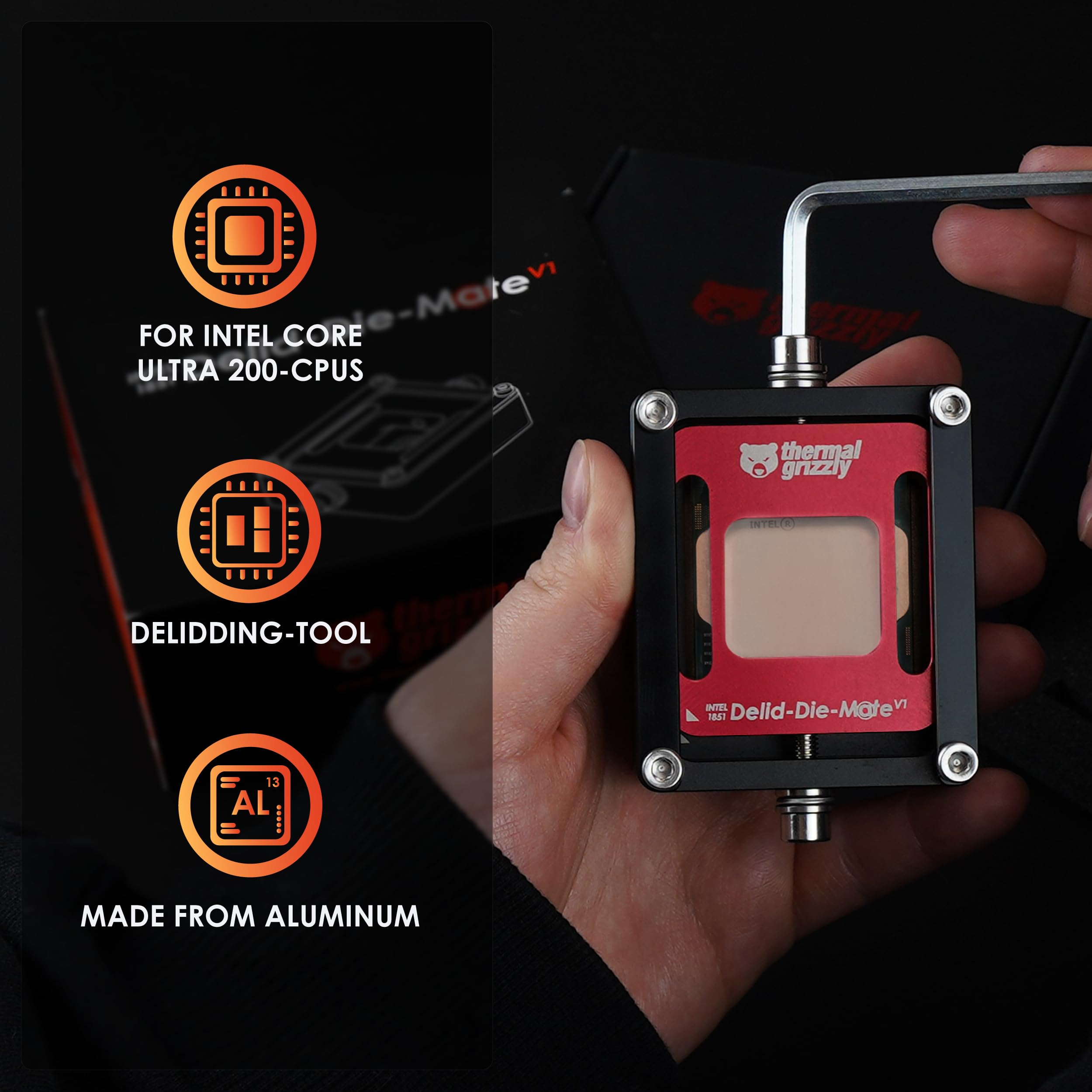 thermal-grizzly-delid-die-mate-v1-f-r-intel-lga-1851-cpu-k-pfen-delidding-werkze image 2
