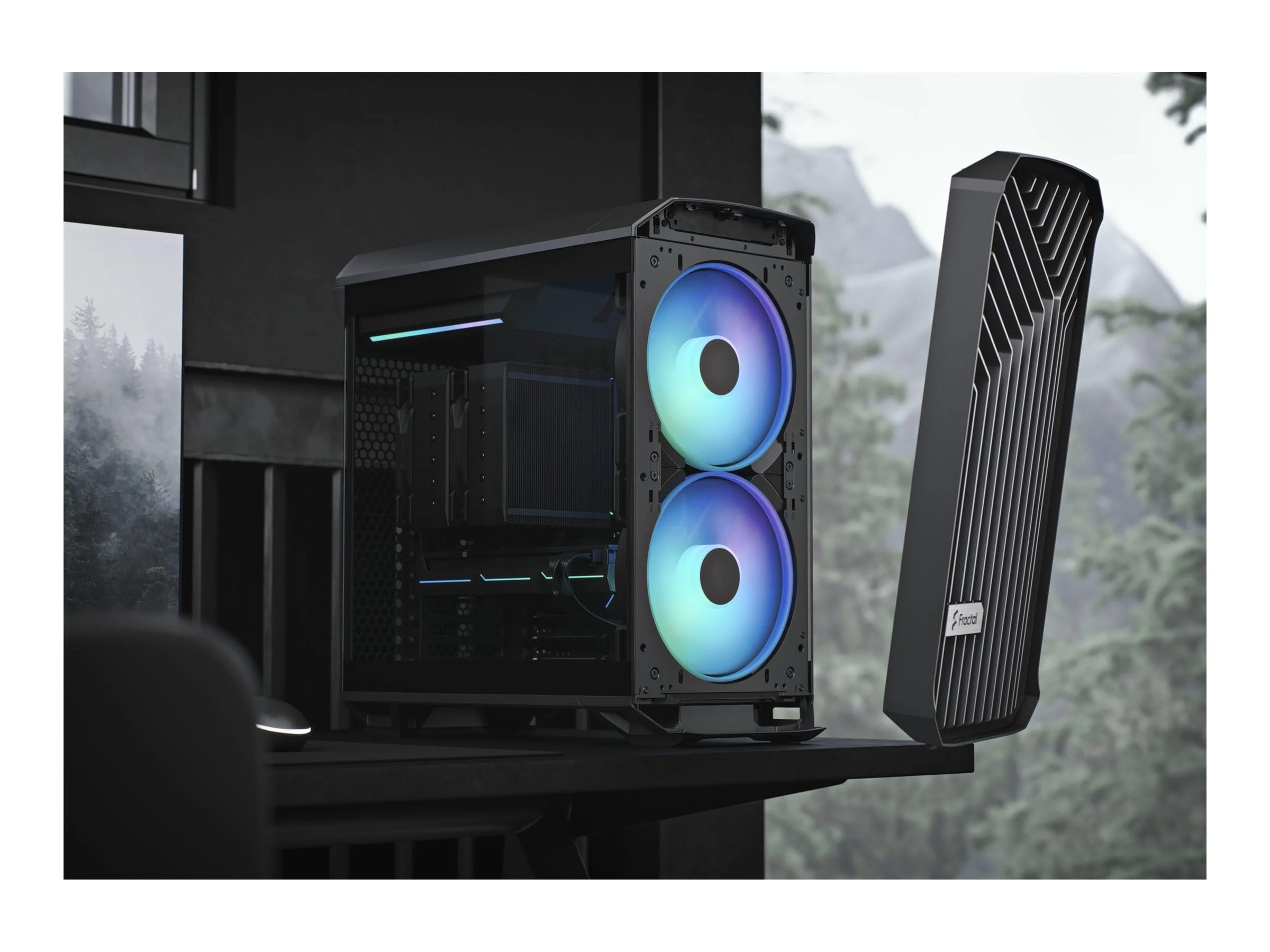 fractal-design-torrent-compact-rgb-black-atx-airflow-mid-tower-pc-geh-use-mit-te image 3