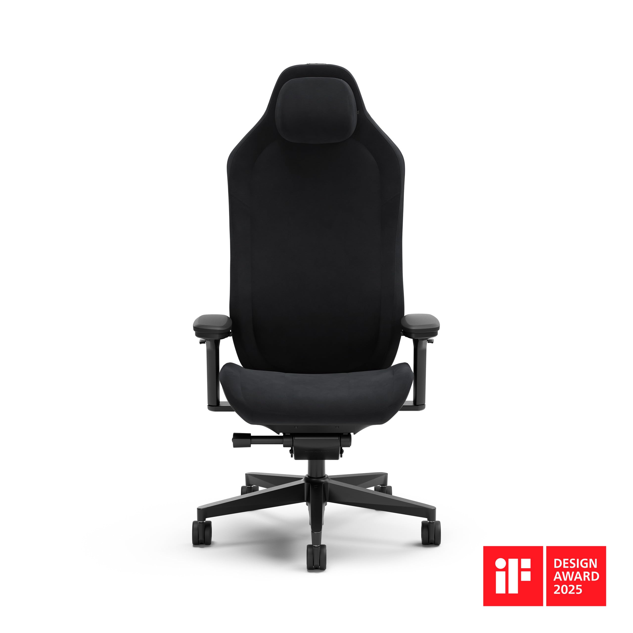 fractal-design-refine-alcantara-dark-gaming-stuhl-ergonomischer-b-rostuhl-mit-4d image 2