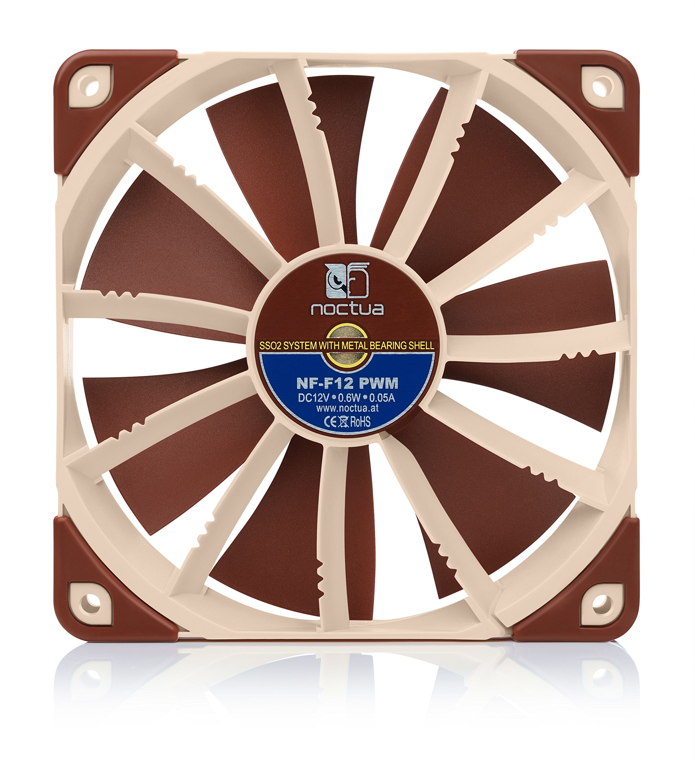 noctua-nf-f12-pwm-leiser-hochleistungsl-fter-120-mm-4-pin-1500-rpm-braun image 3