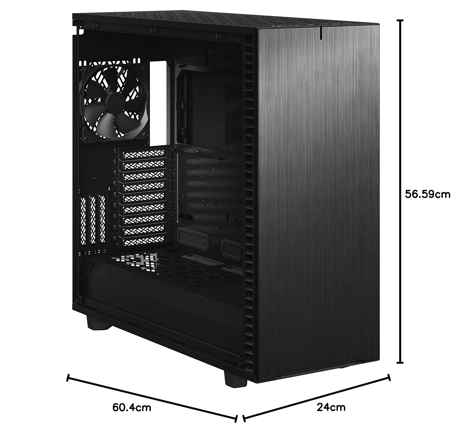 fractal-design-define-7-xl-pc-geh-use-full-tower-atx-e-atx-schwarz-mit-schalld-m image 3