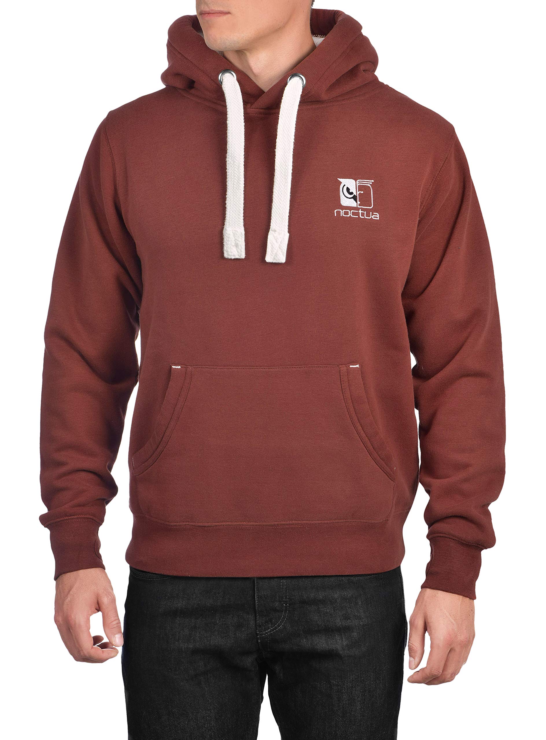 noctua-np-h1-brown-kapuzenpullover-unisex-braun image 1