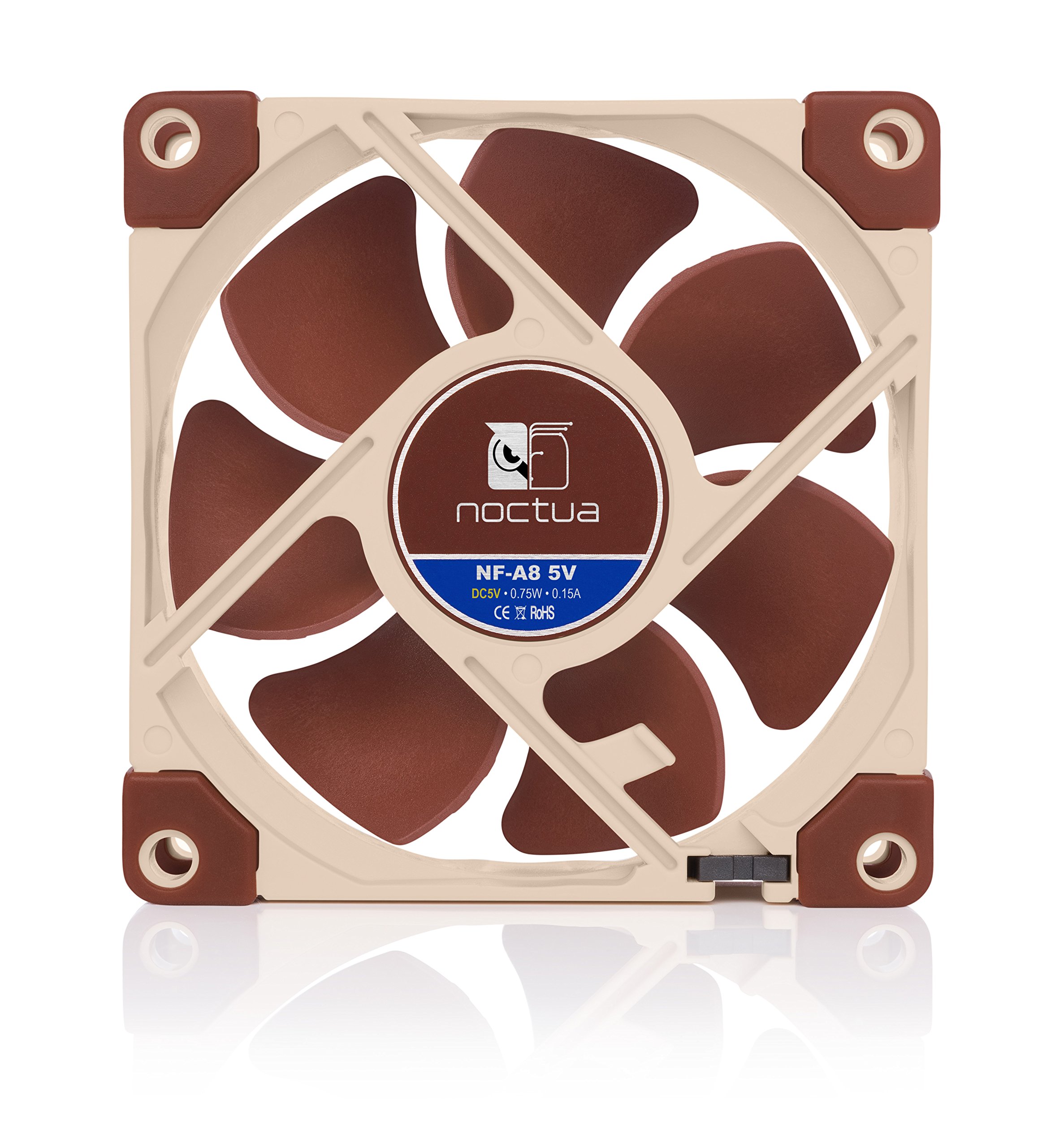 noctua-nf-a8-5v-leiser-hochleistungsl-fter-80mm-5v-3-pin-molex-2200-rpm image 6
