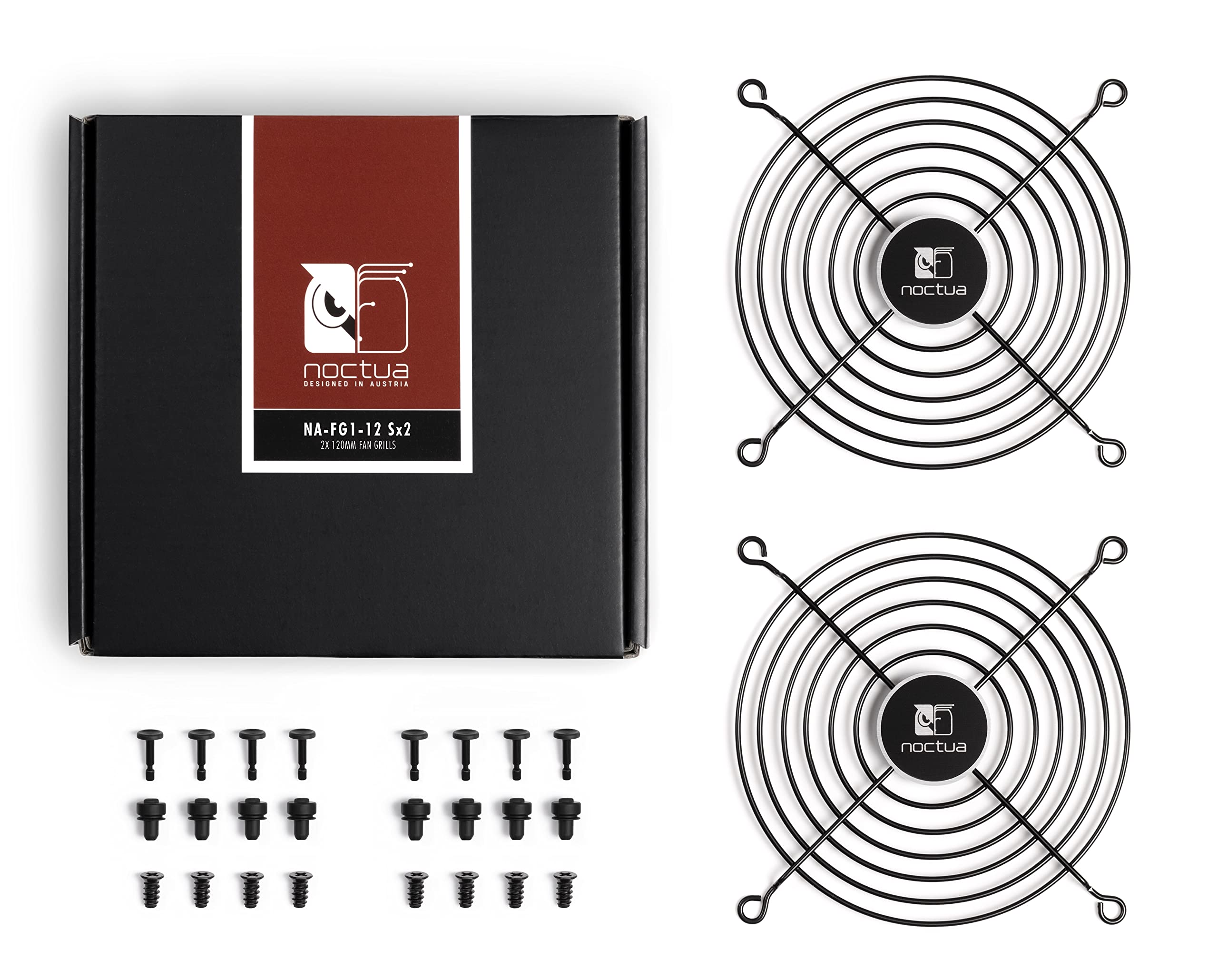 noctua-na-fg1-12-sx2-l-ftergitterset-f-r-120-mm-l-fter-2-st-ck image 3