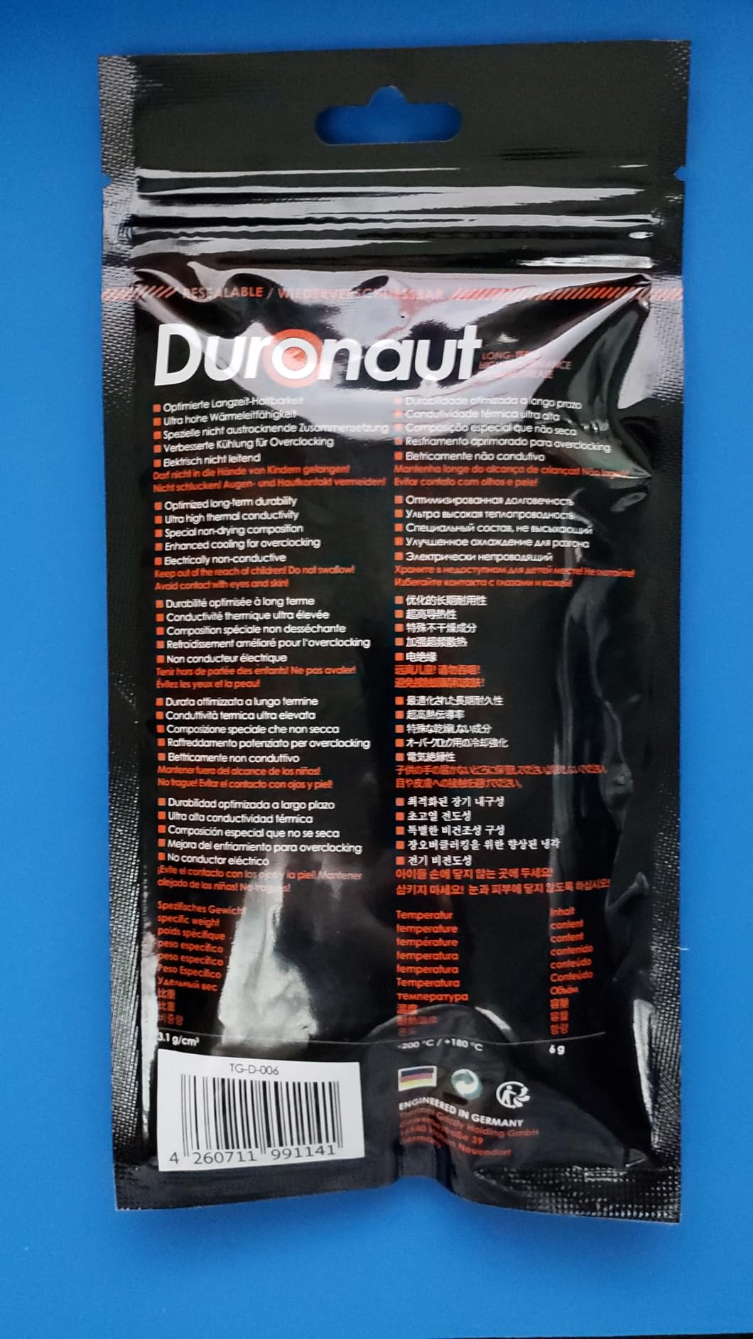 Gute Paste, aber etwas dickflüssig