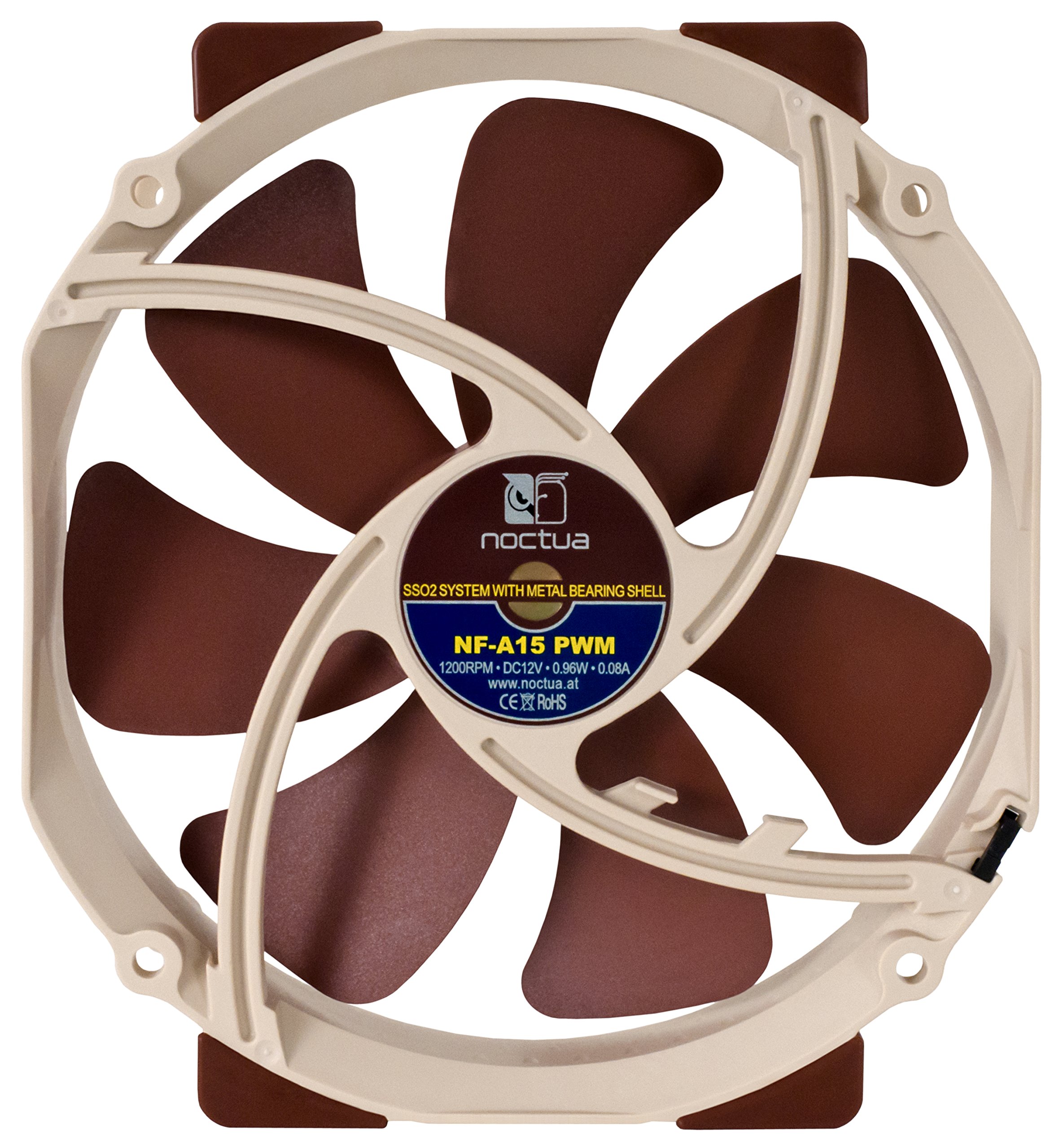 noctua-nf-a15-pwm-140mm-premium-l-fter-f-r-cpu-k-hler-150mm-rundrahmen-1200-rpm image 4