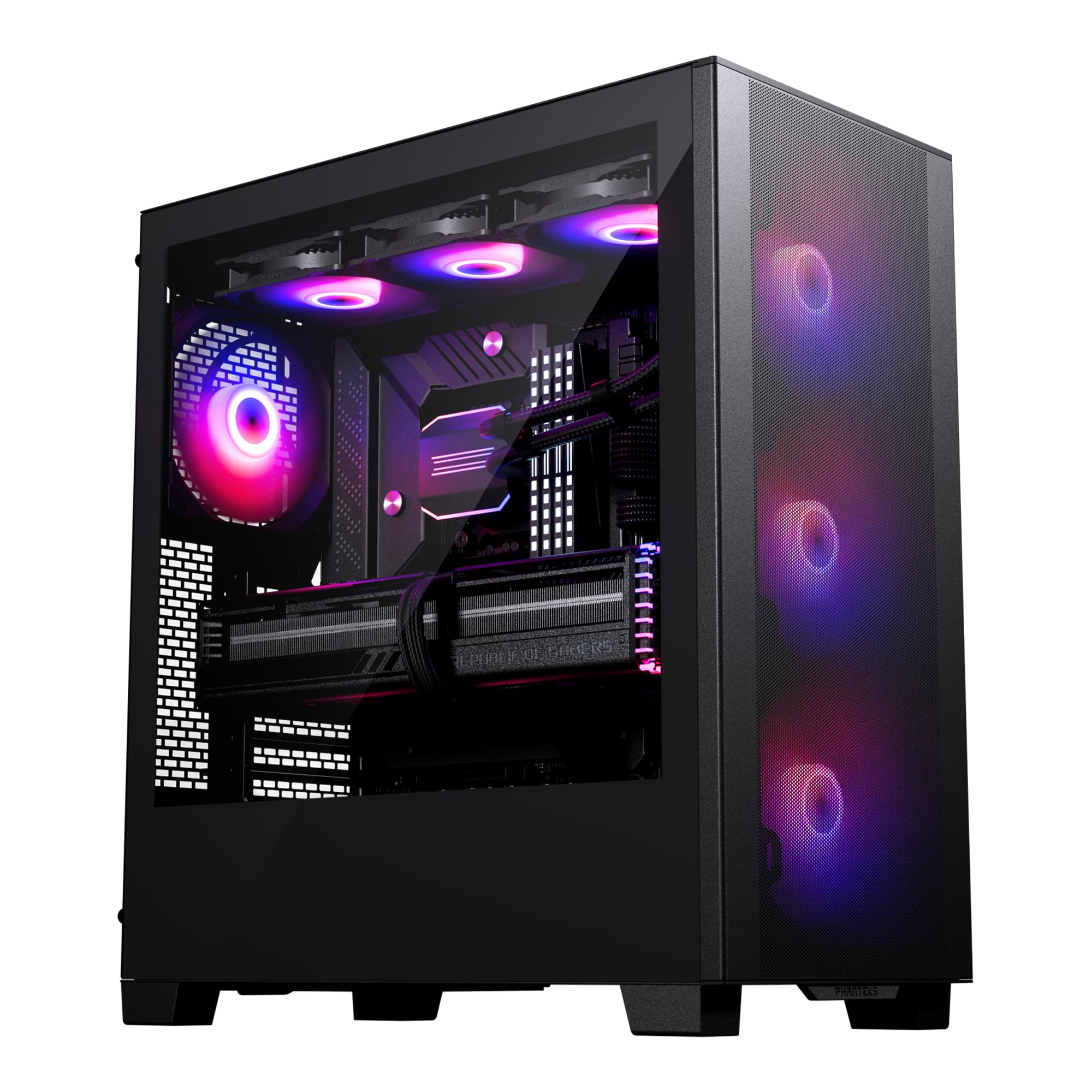 phanteks-xt-pro-ultra-midi-tower-tempered-glass-d-rgb-schwarz-4x-140mm-d-rgb-l-f image 1