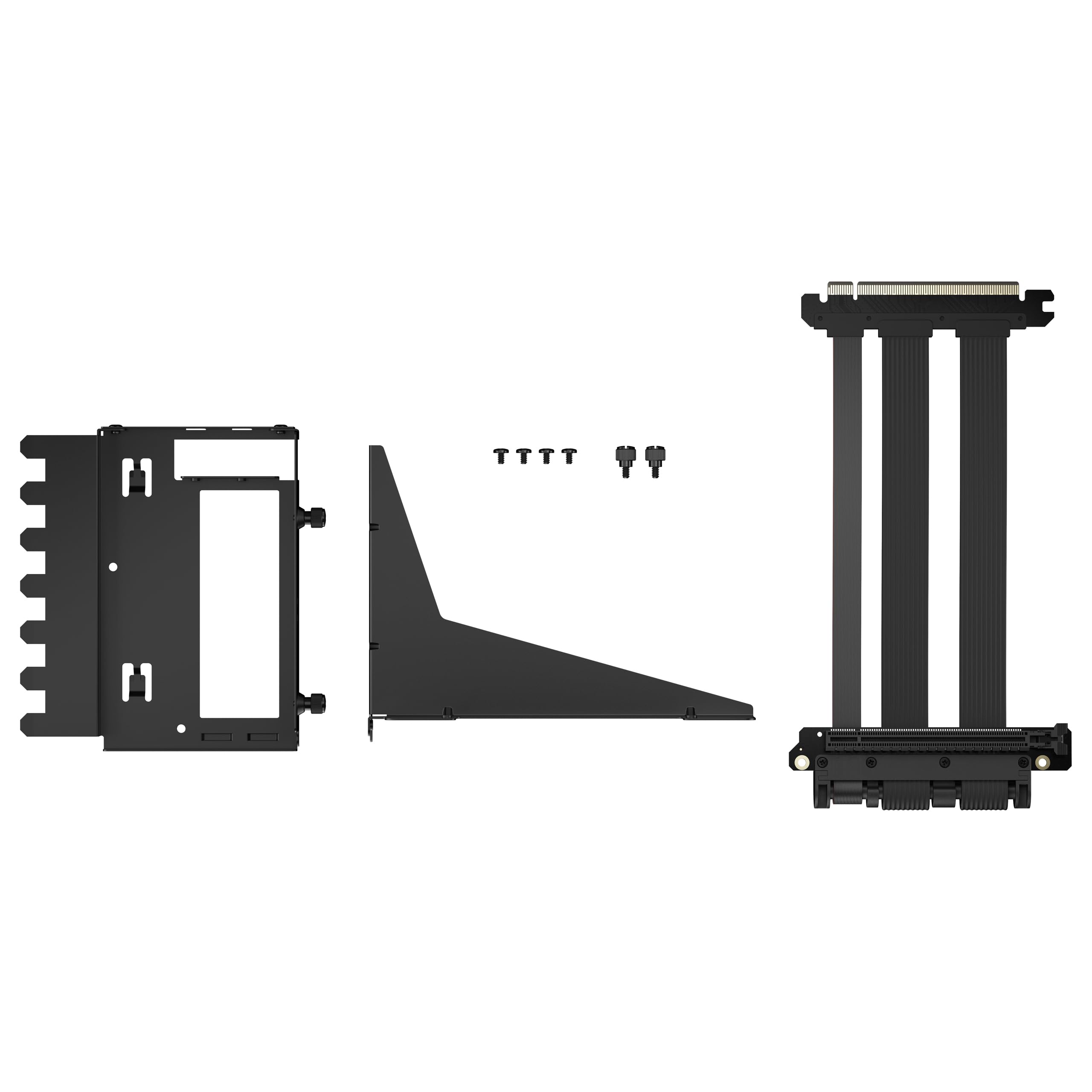 fractal-design-flex-2-pcie-4-0-black-vertikale-gpu-halterung-mit-riser-kabel image 8