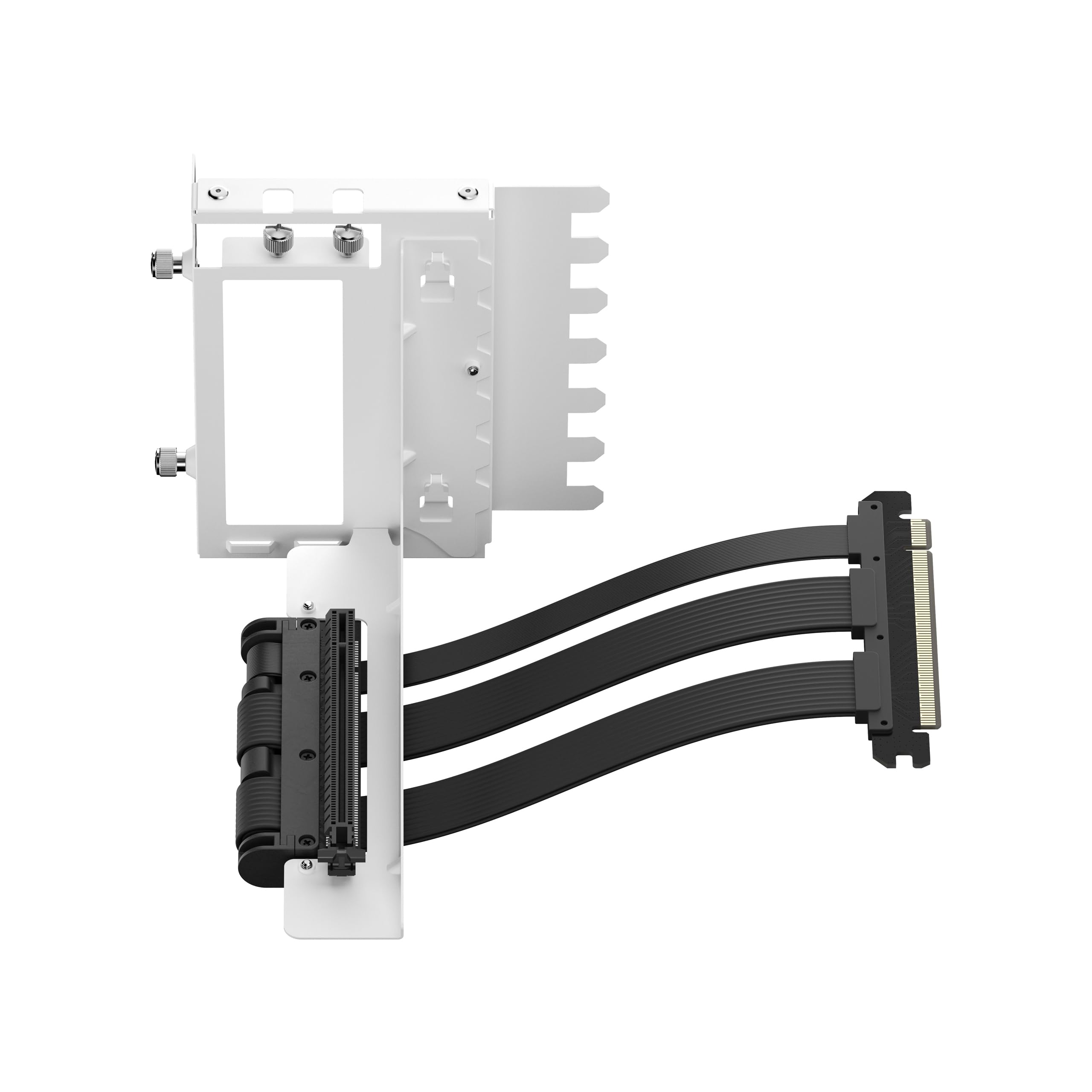 fractal-design-flex-2-pcie-4-0-white-vertikale-gpu-halterung-mit-riser-kabel-wei image 7