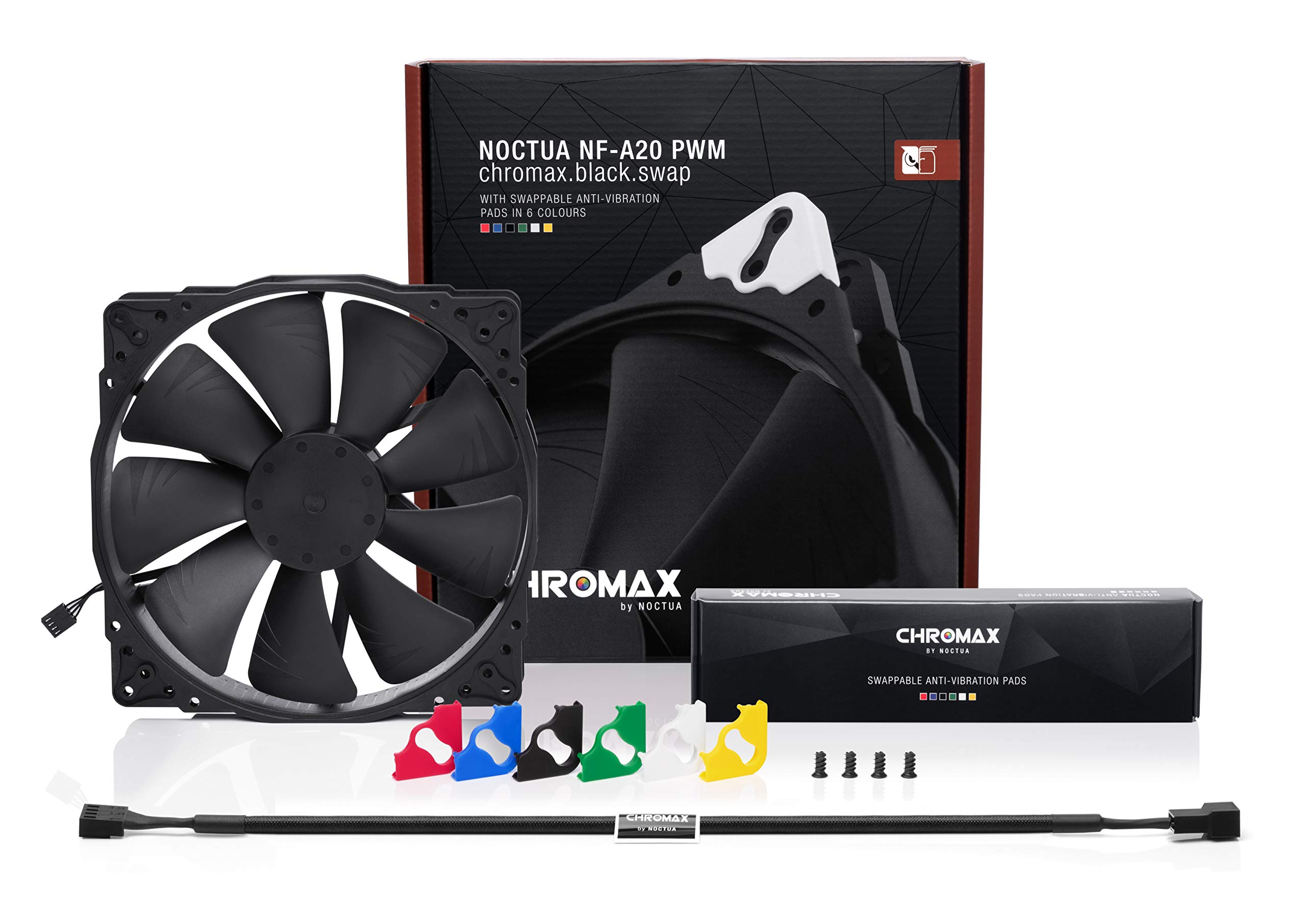 noctua-nf-a20-pwm-chromax-black-swap-200mm-leiser-hochleistungsl-fter image 4