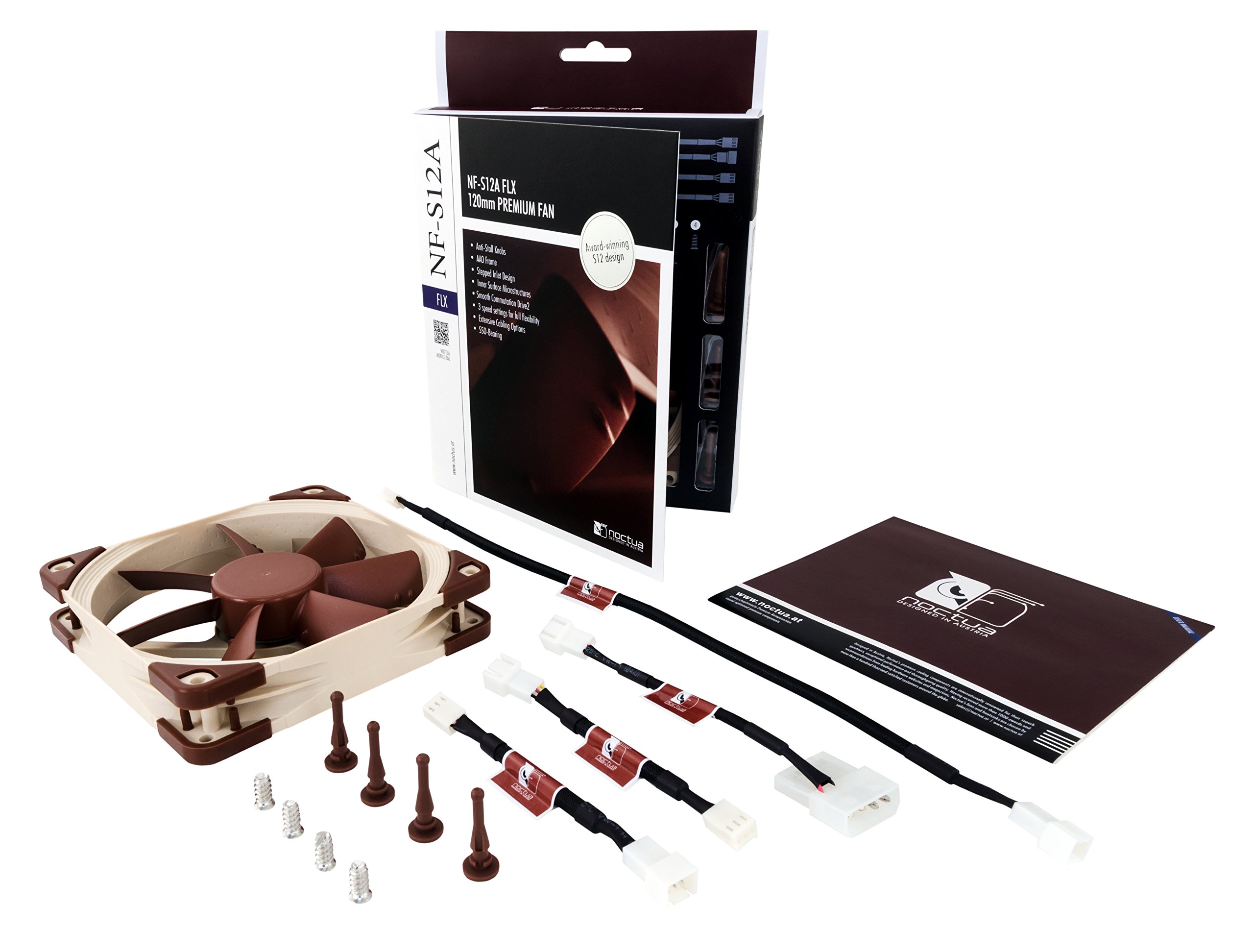 noctua-nf-s12a-flx-leiser-120-mm-hochleistungsl-fter-1200-900-700-rpm-3-pin image 3