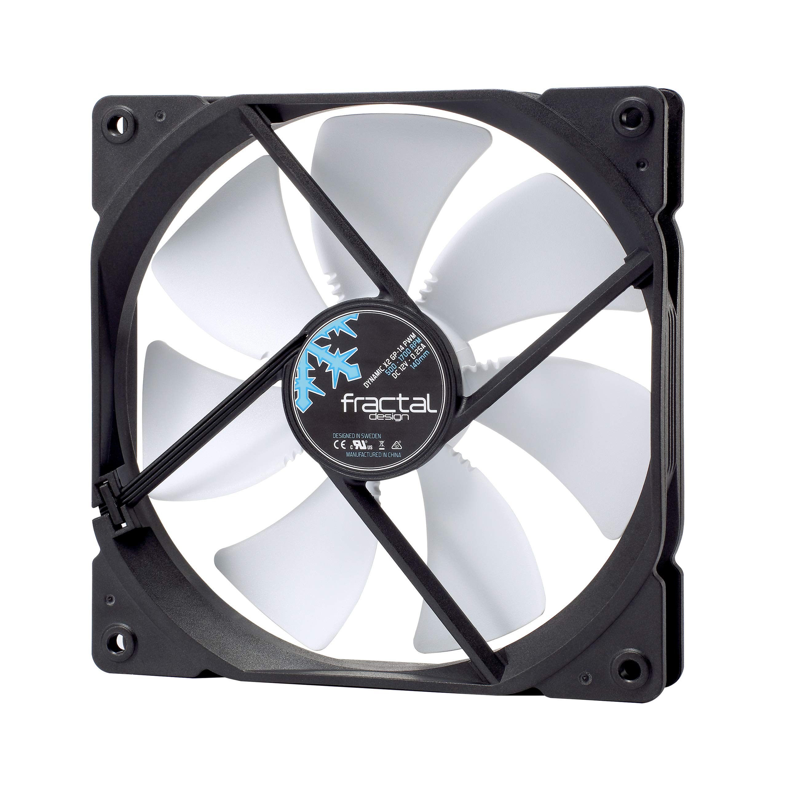 fractal-design-dynamic-x2-gp-14-computer-fan-140x140x25-mm-1000-rpm-fdb-bearings image 3