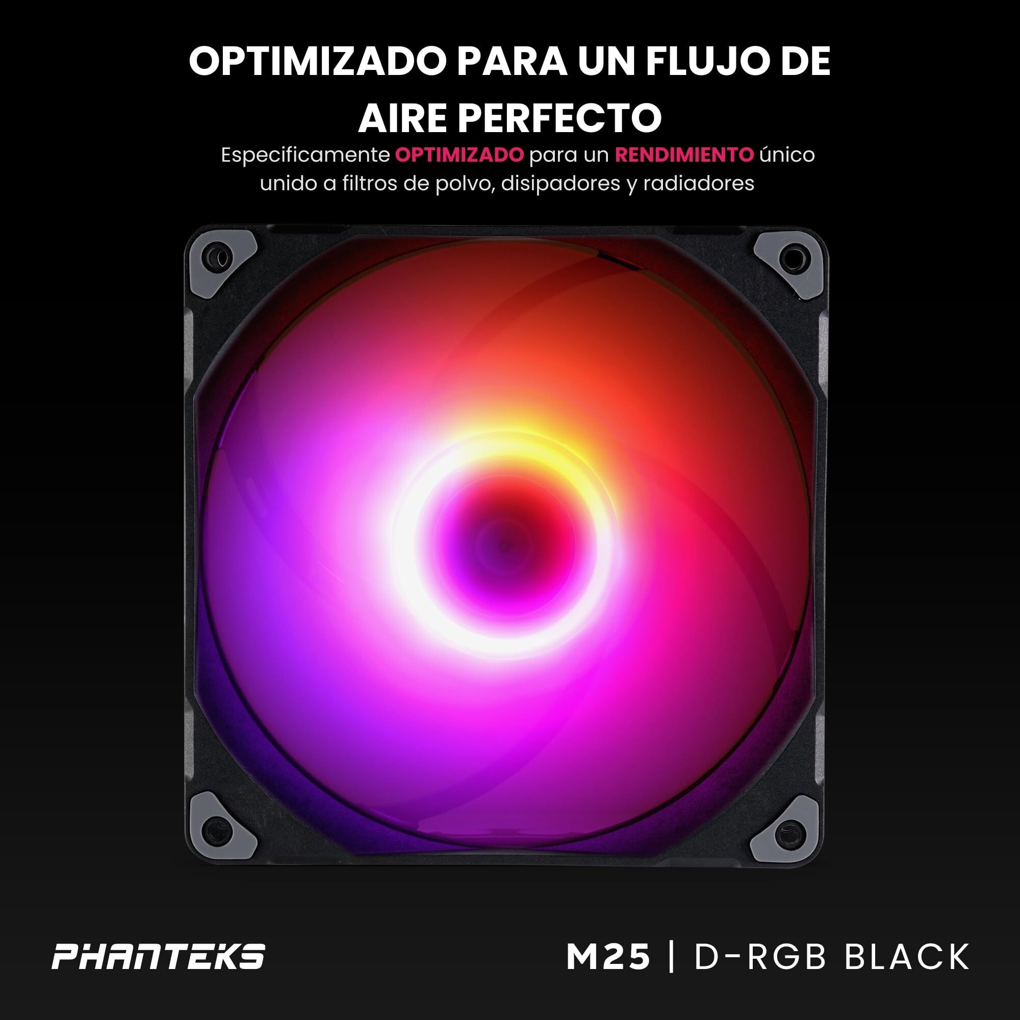 phanteks-m25-pwm-d-rgb-l-fter-140mm-schwarz image 2