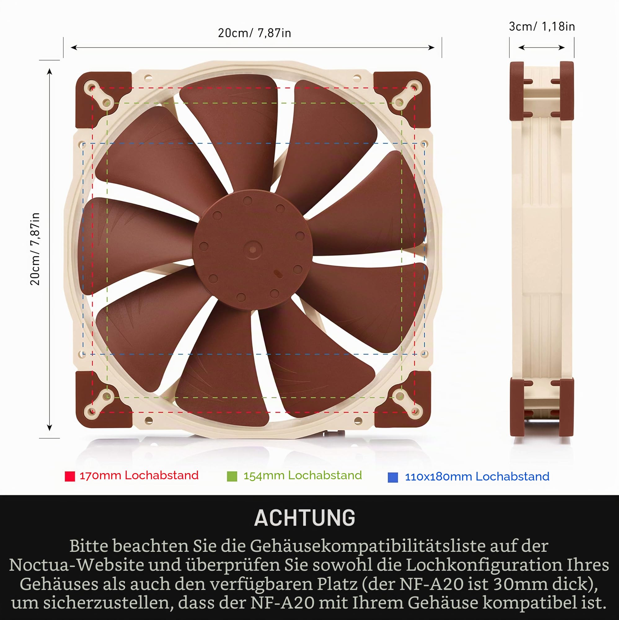noctua-nf-a20-flx-leiser-200-mm-hochleistungsl-fter-800-550-rpm-3-pin image 4