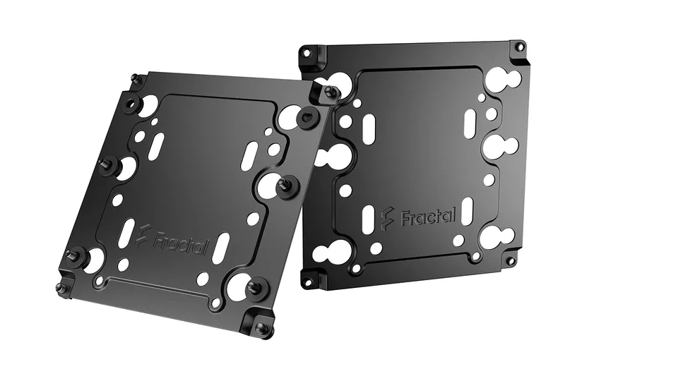 fractal-design-universal-multihalterung-typ-a-schwarz-doppelpack image 1