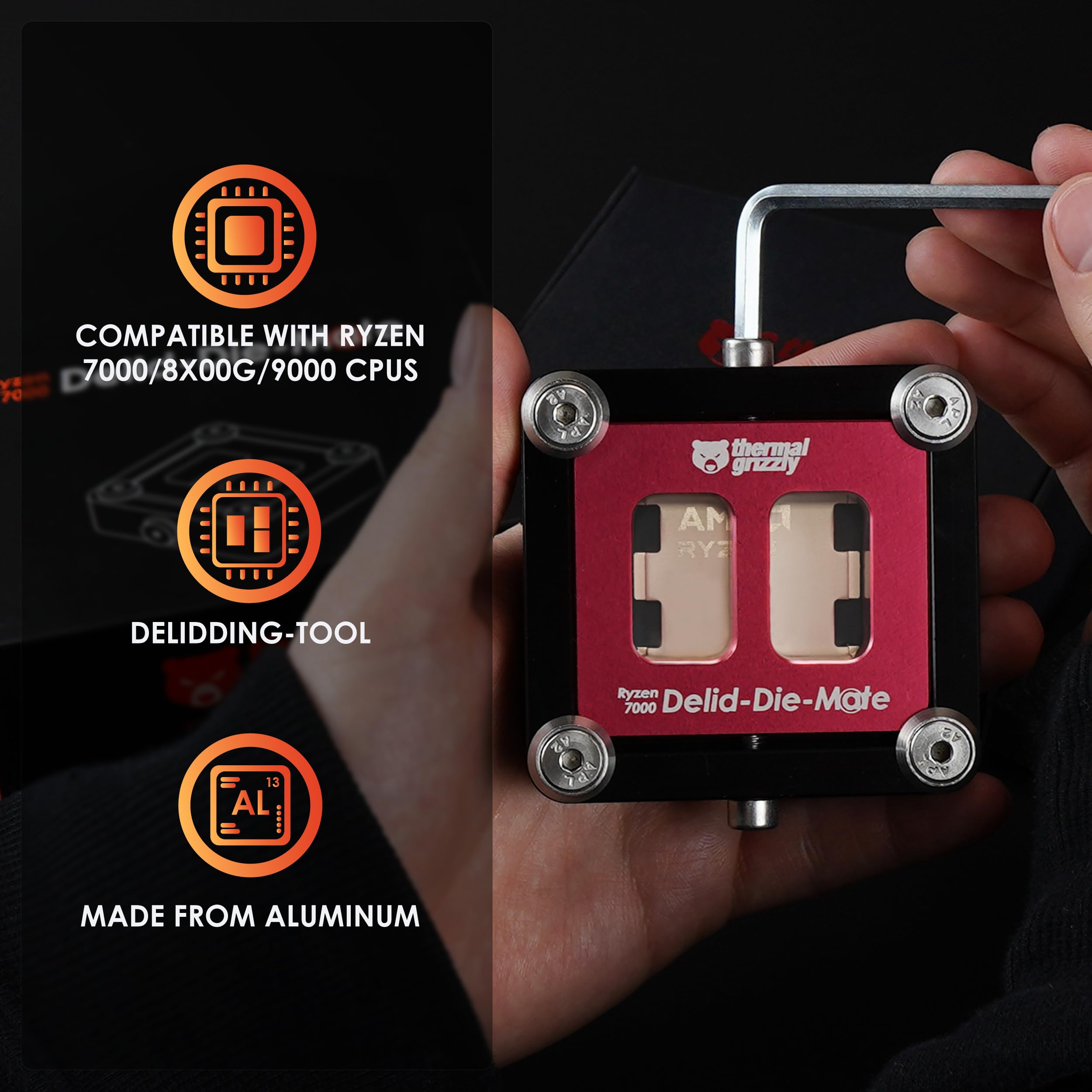 thermal-grizzly-delid-die-mate-ryzen-7000-delidding-werkzeug-f-r-7000-8000g-9000 image 2