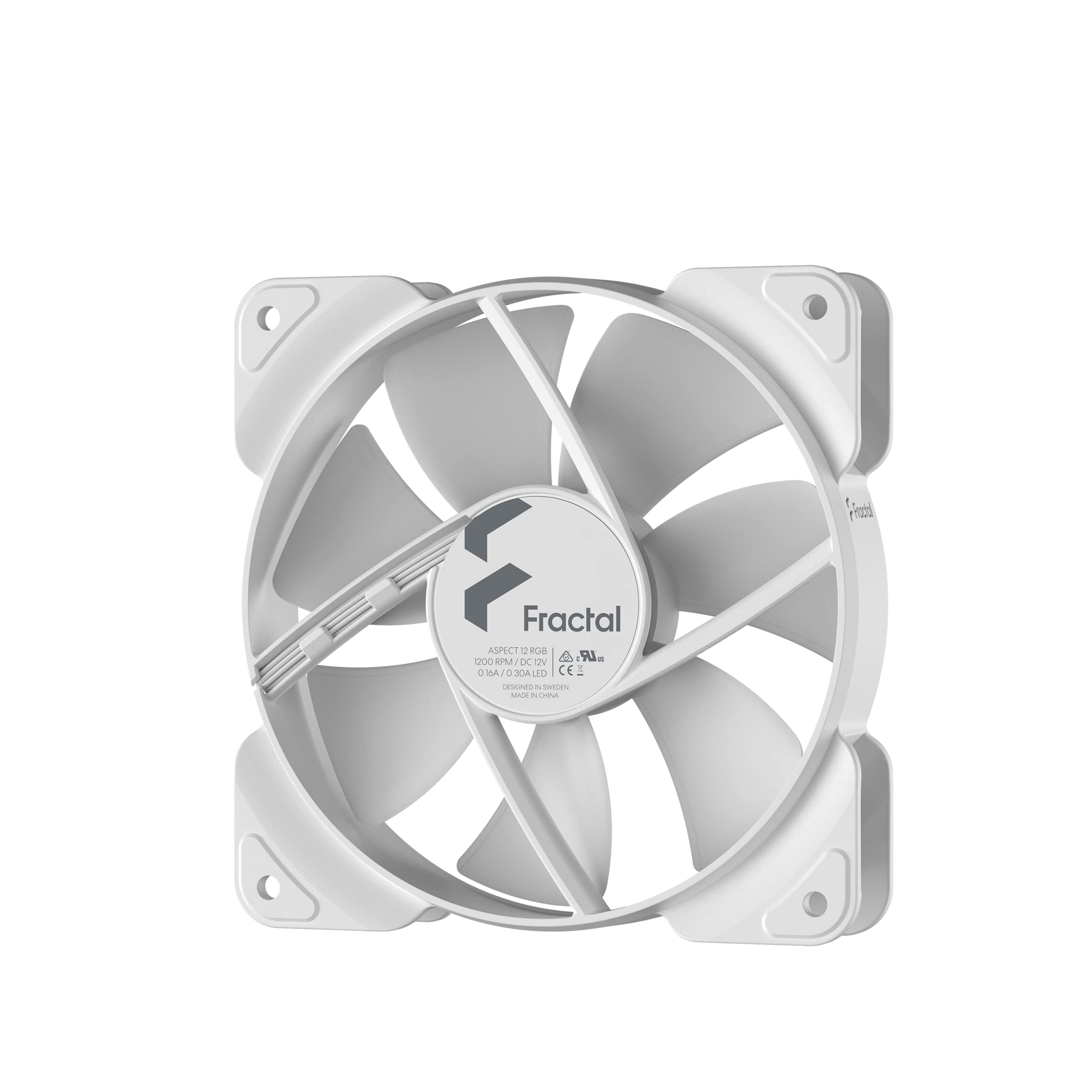 fractal-design-aspect-12-rgb-120-mm-1200-rpm-white-frame image 4