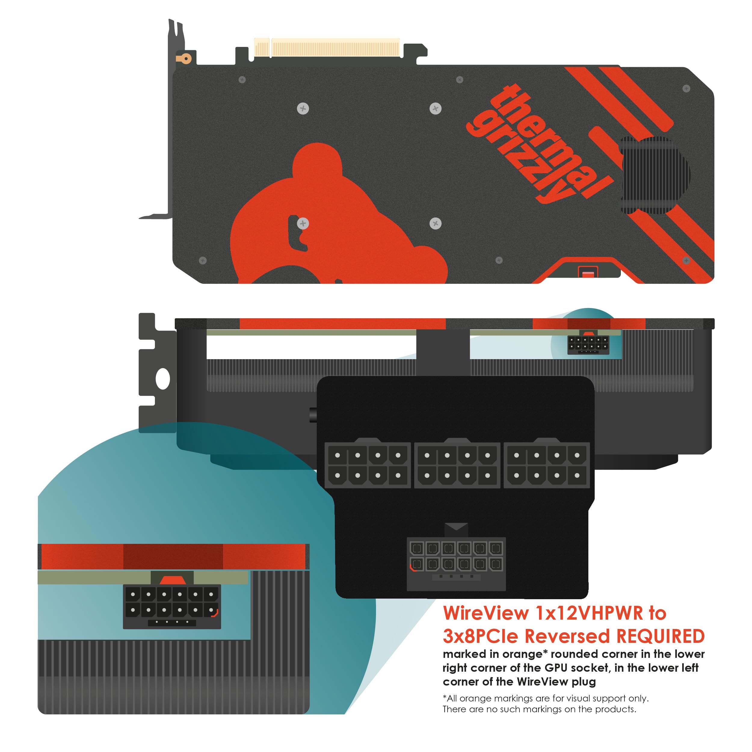 thermal-grizzly-wireview-1x12vhpwr-auf-3x8-pcie-reversed-gpu-stromverbrauchsmess image 7