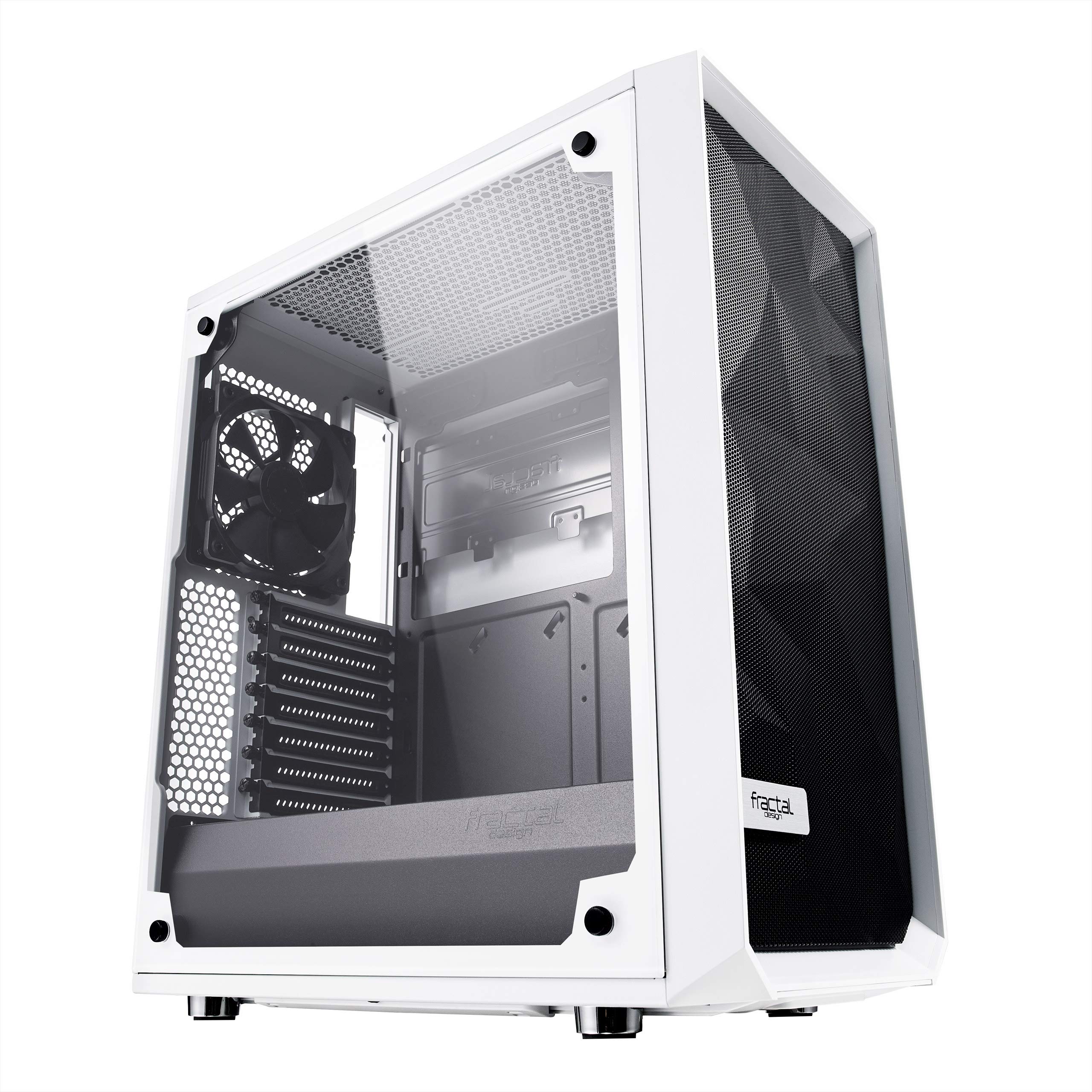 fractal-design-meshify-c-white-tg-atx-midi-tower-mit-tempered-glass-wei image 1