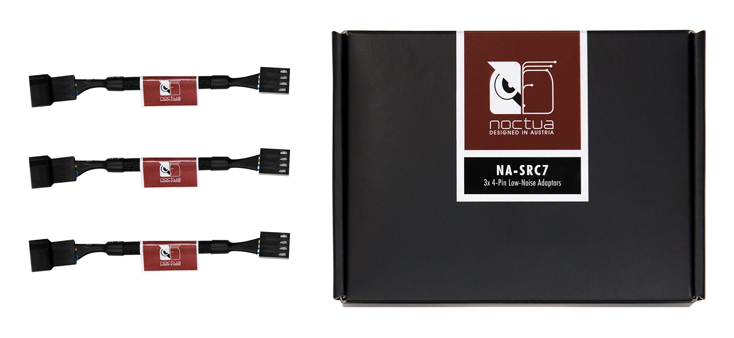 noctua-na-src7-4-pin-low-noise-adapterkabel-f-r-pc-l-fter-3er-pack-schwarz image 1