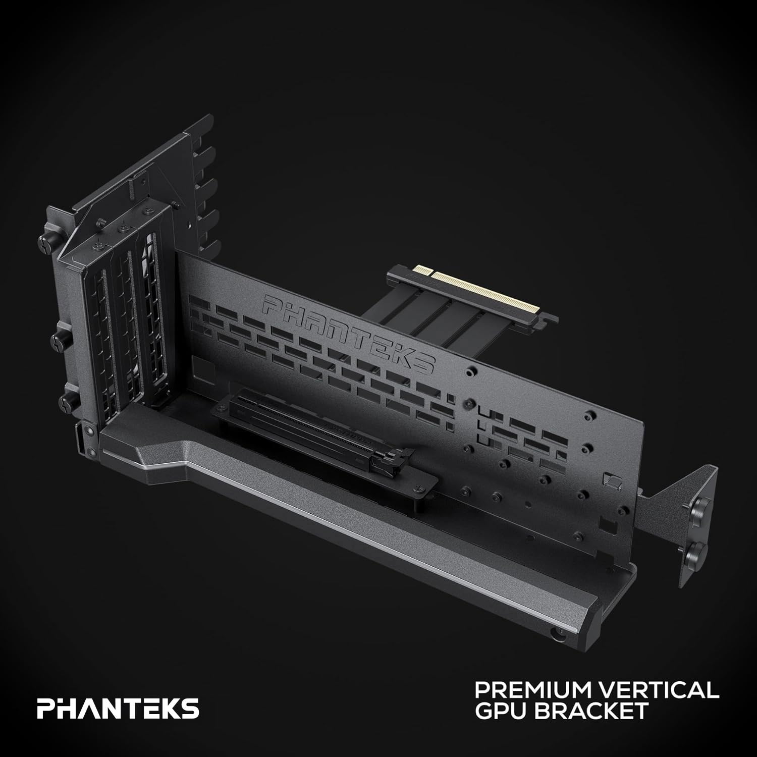 phanteks-premium-vertikales-gpu-bracket-pcie-4-0-x16-riser-kabel-drgb-220-mm-sch image 2