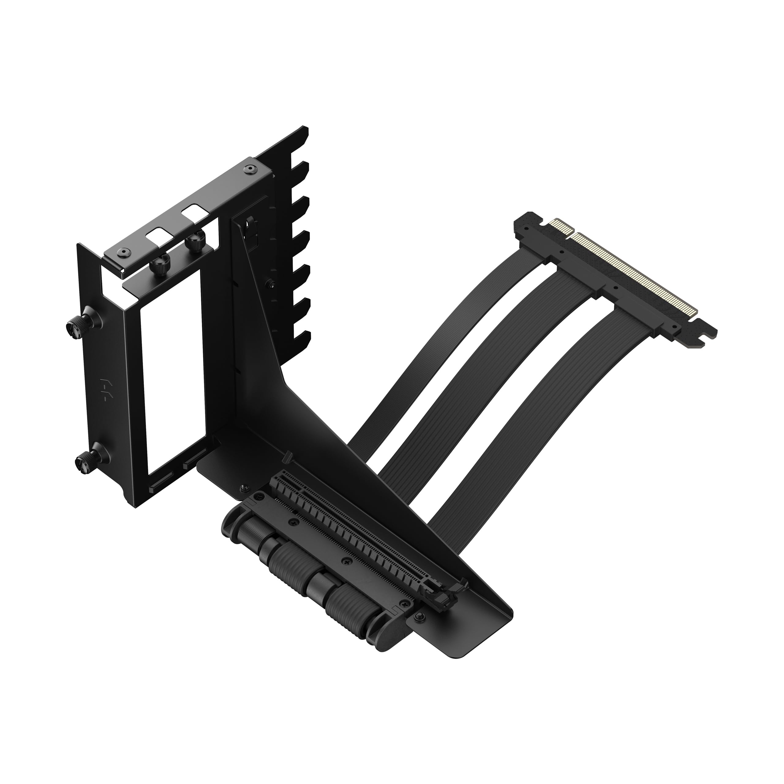 fractal-design-flex-2-pcie-4-0-black-vertikale-gpu-halterung-mit-riser-kabel image 2