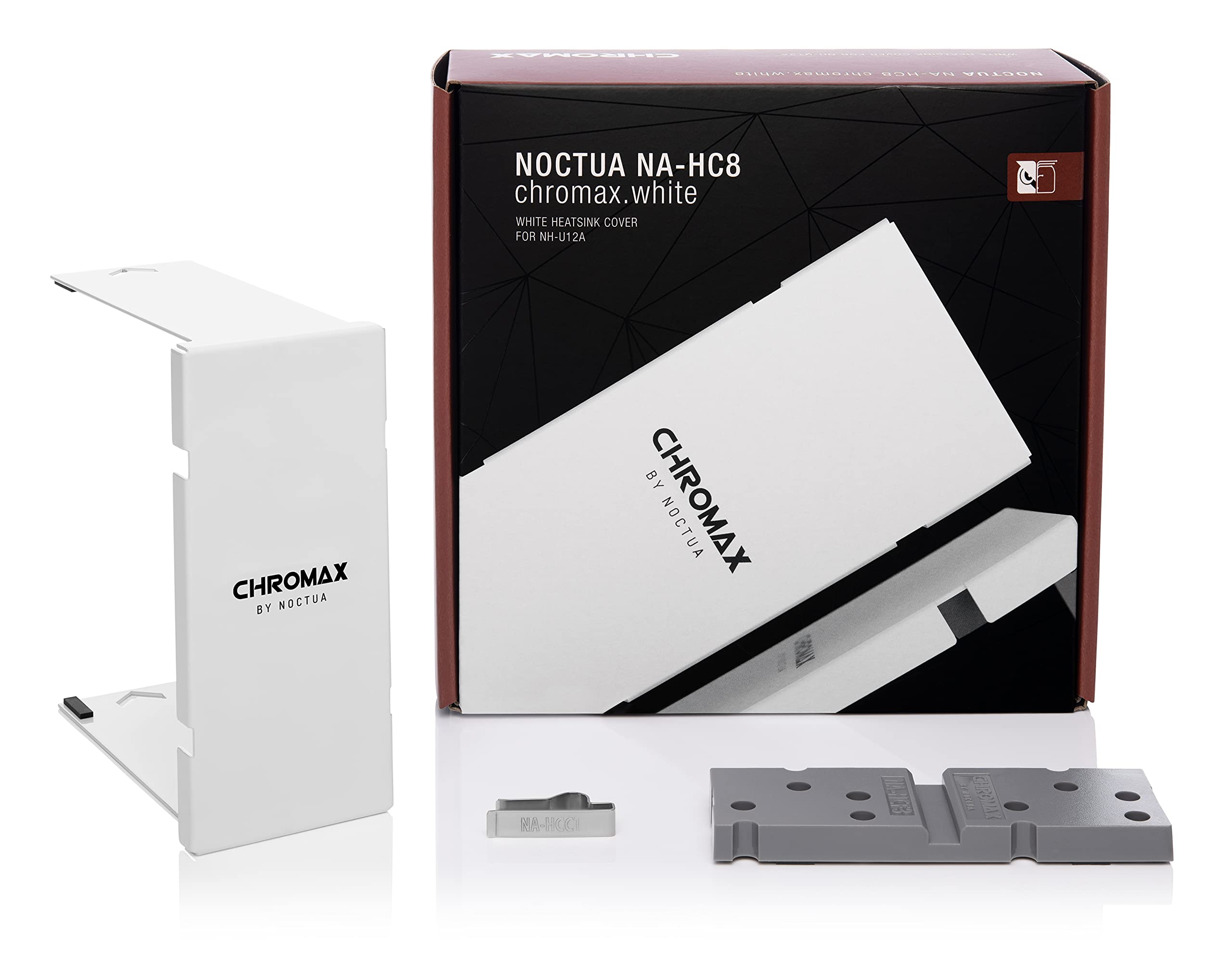 noctua-na-hc8-chromax-white-k-hler-abdeckung-f-r-nh-u12a-wei-pulverbeschichtetes image 3