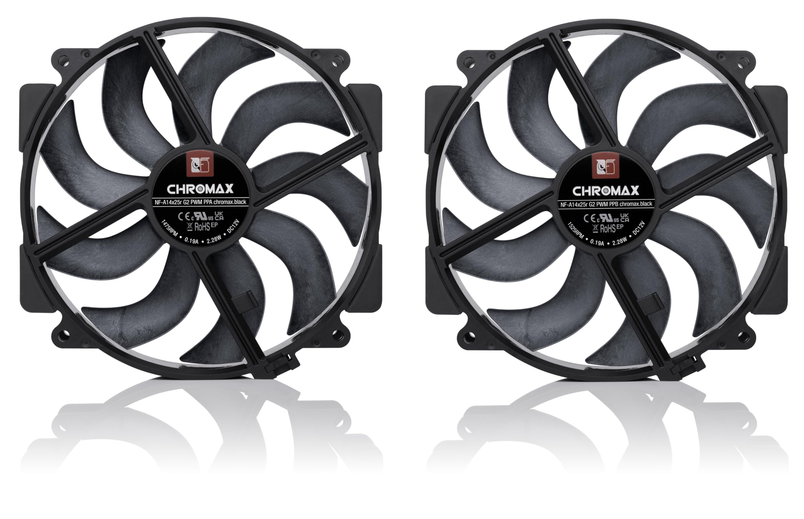 noctua-nf-a14x25r-g2-pwm-sx2-pp-chromax-black-cpu-k-hler-upgrade-2x140mm image 3