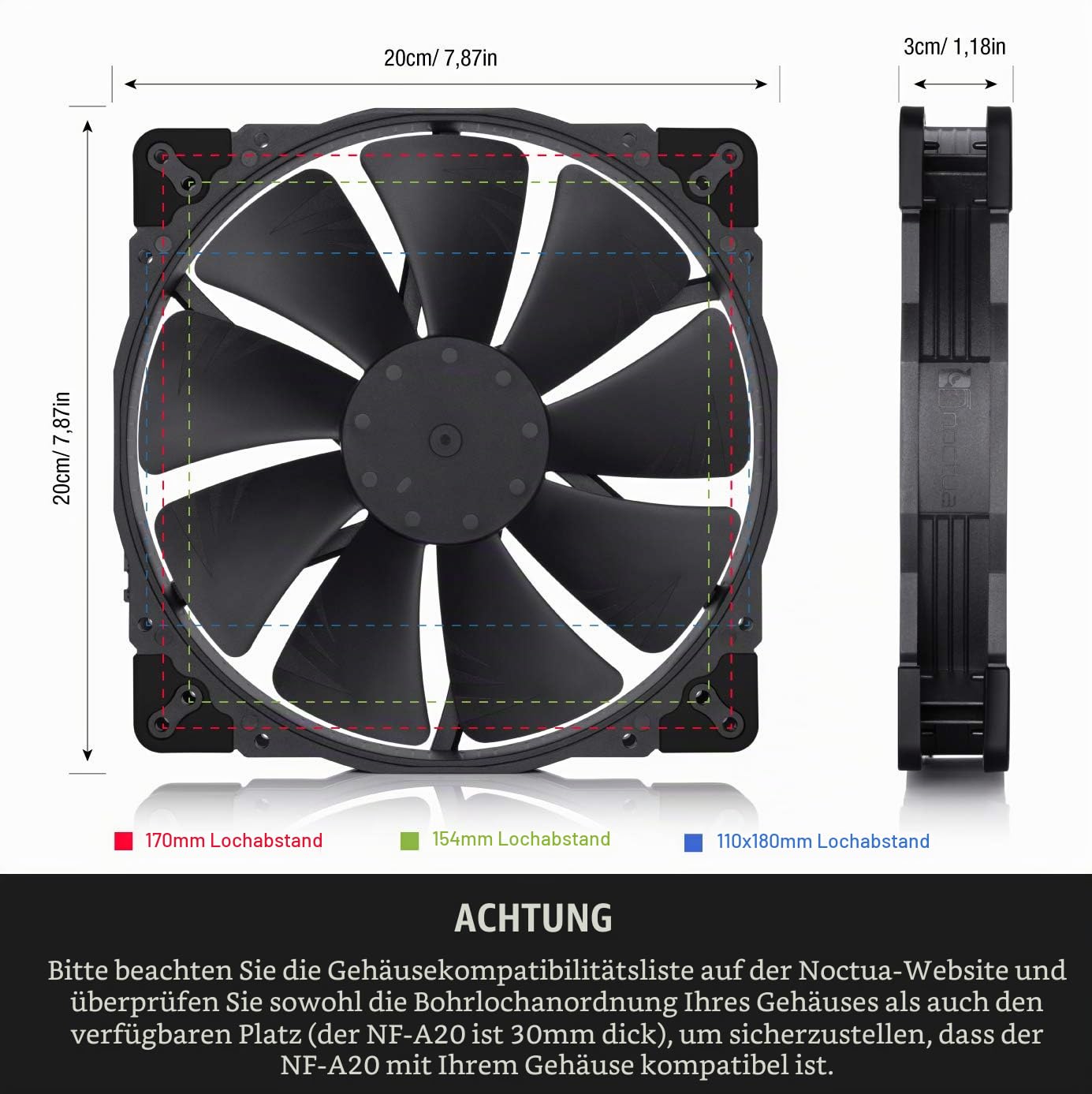 noctua-nf-a20-pwm-chromax-black-swap-200mm-leiser-hochleistungsl-fter image 2
