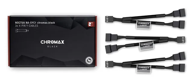 noctua-na-syc1-chromax-black-2-wege-pc-l-fter-splitter-3er-pack image 1